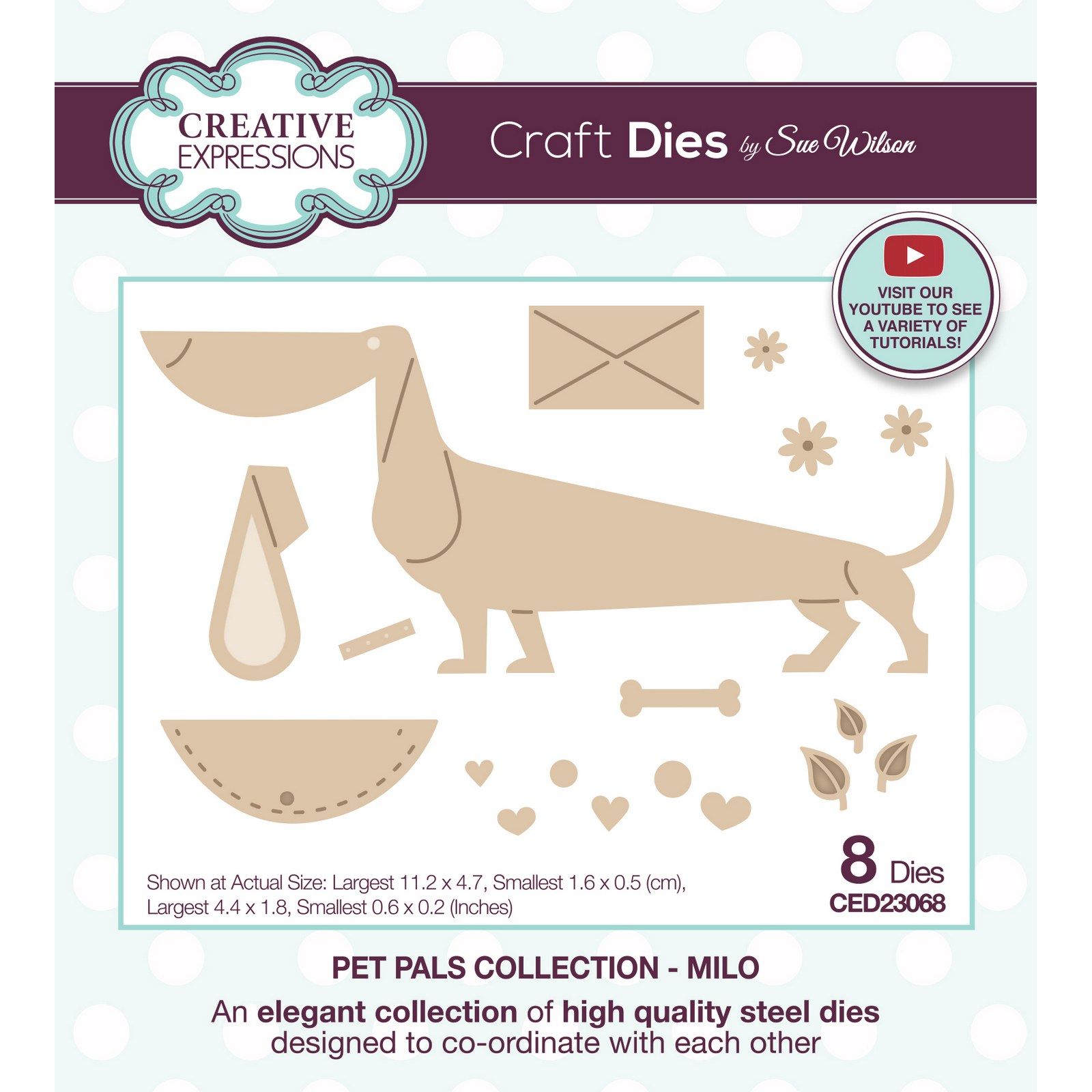 Creative Expressions • Pet Pals Craft Die Milo