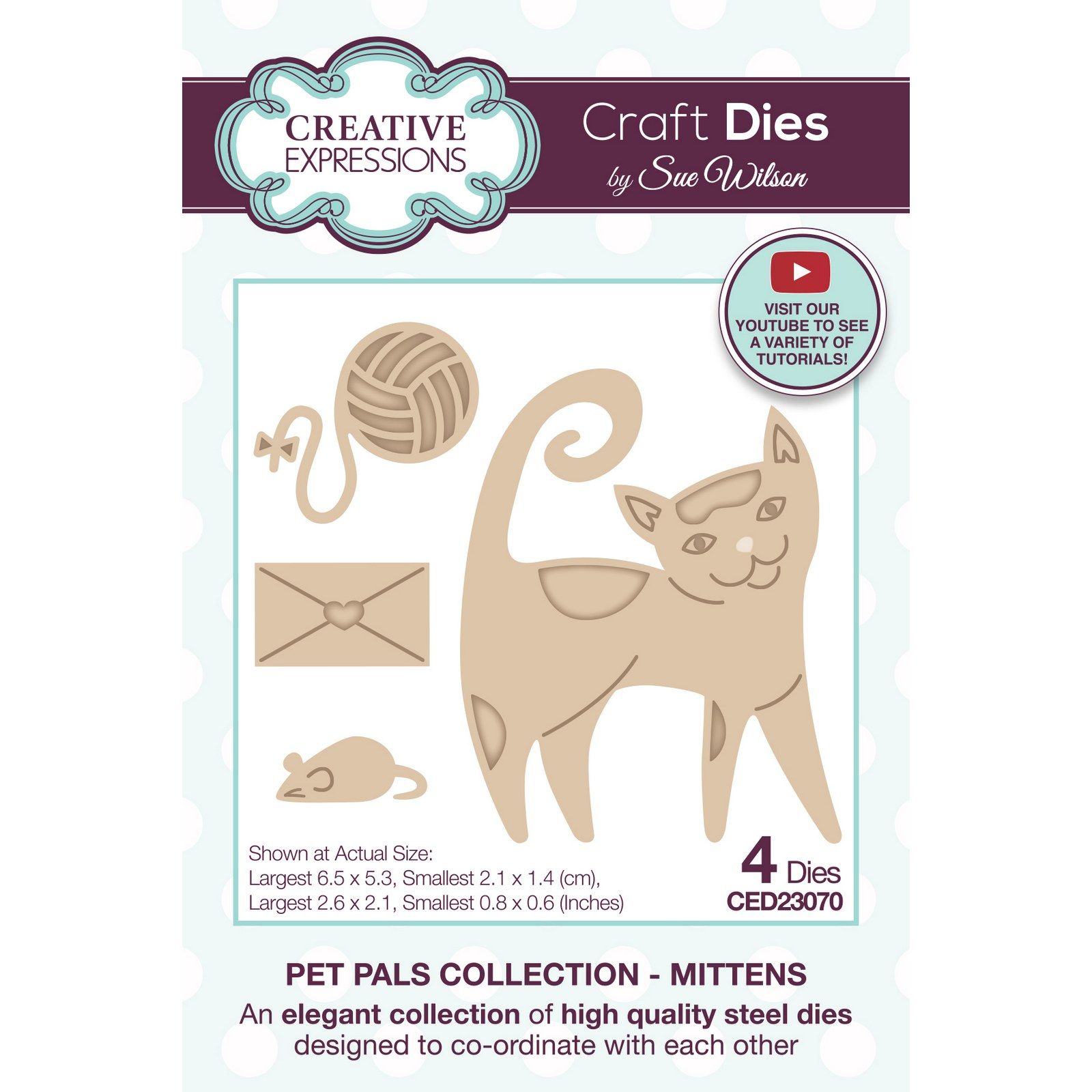 Creative Expressions • Pet Pals Craft Die Mittens