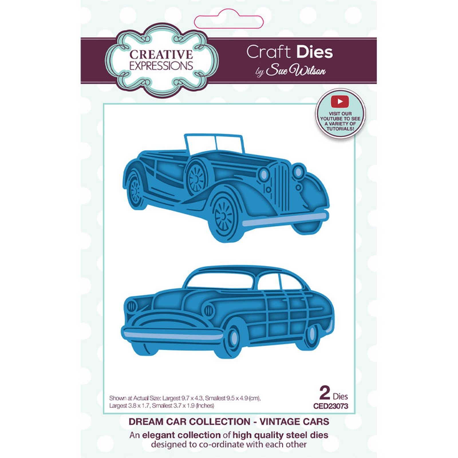 Creative Expressions • Dream Car Craft Die Vintage Cars