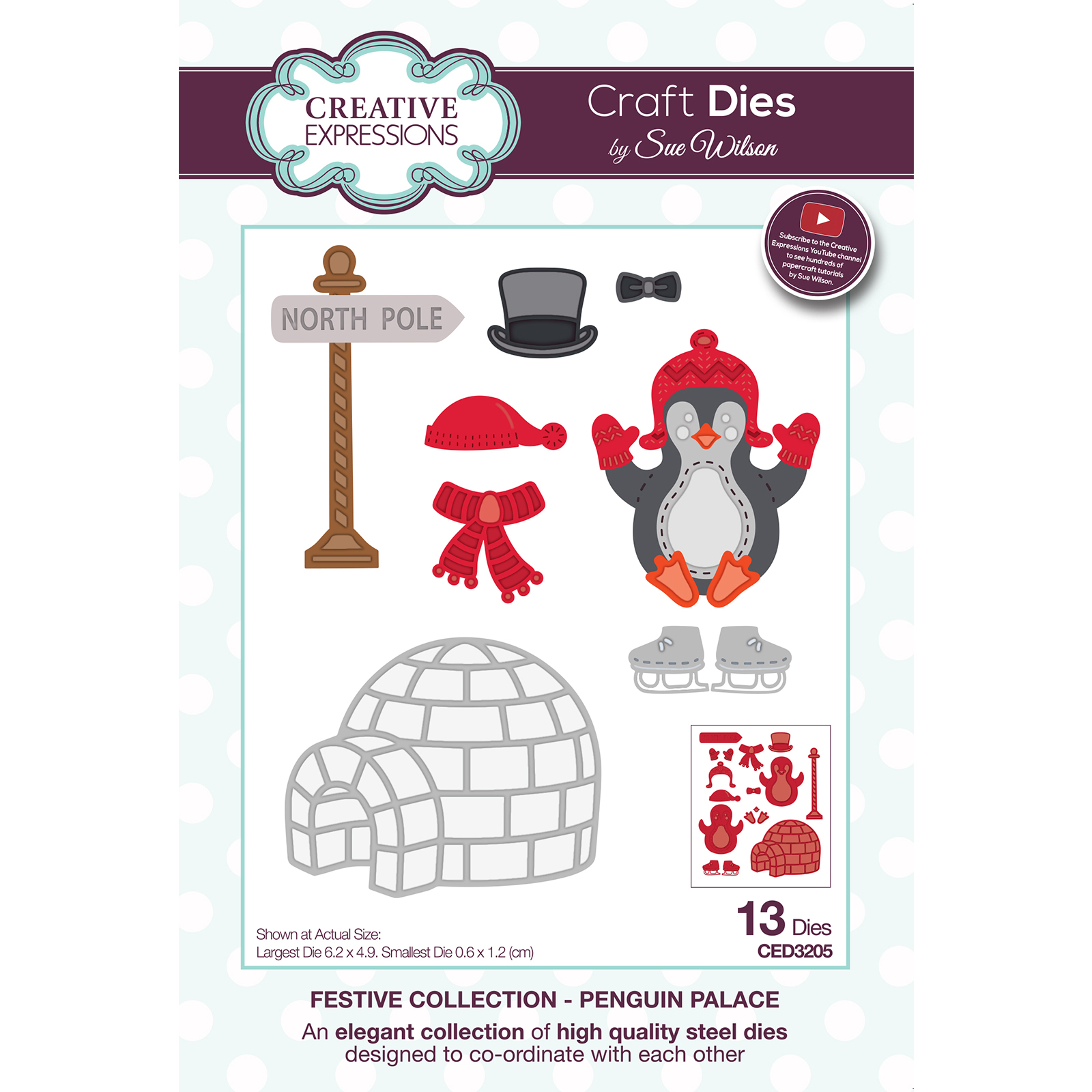 Creative Expressions • Sue Wilson Penguin palace