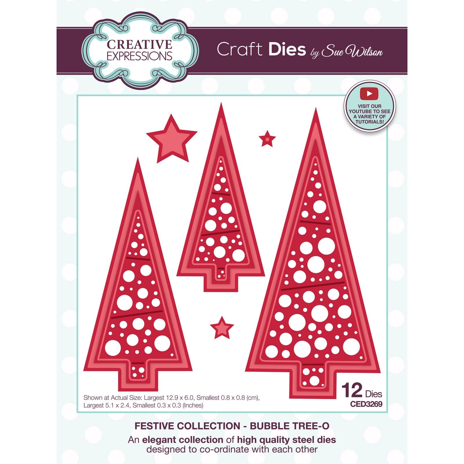 Creative Expressions • Cutting Dies Bubble Tree-O 