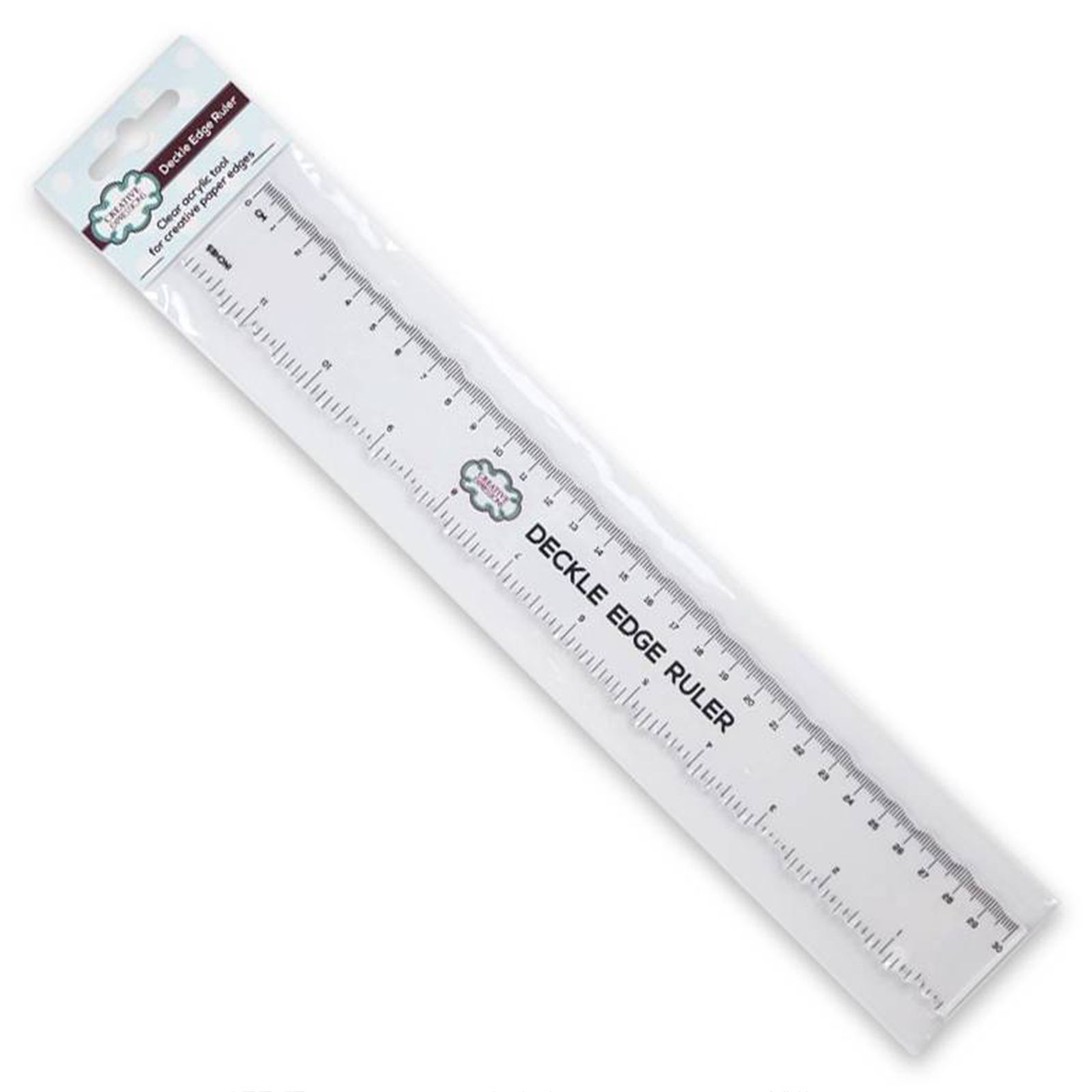 Creative Expressions • Deckle edge ruler
