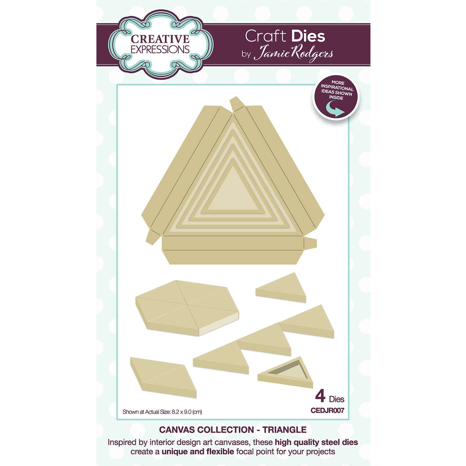 Creative Expressions • Canvas collection Triangle