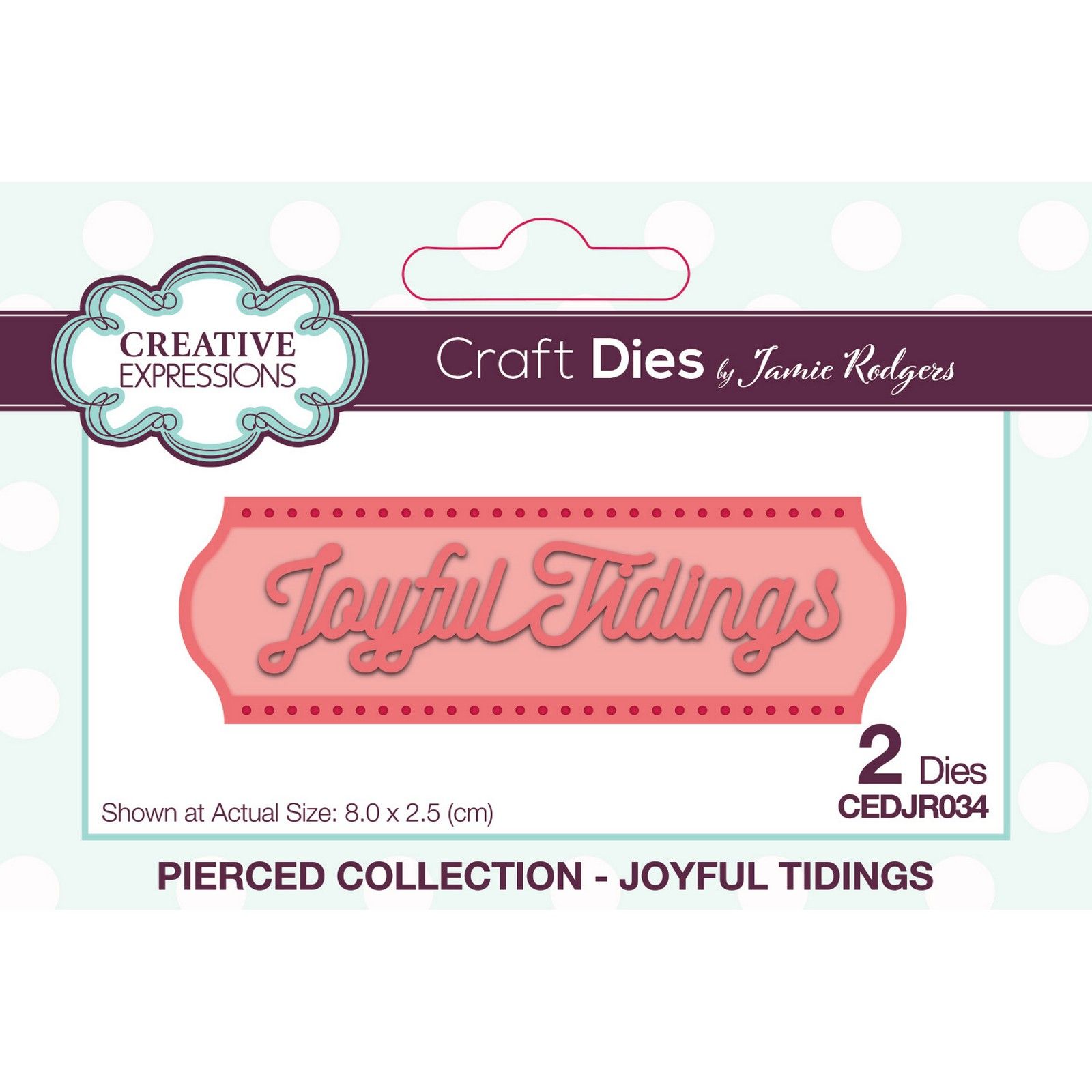 Creative Expressions • Craft Die joyful Tidings