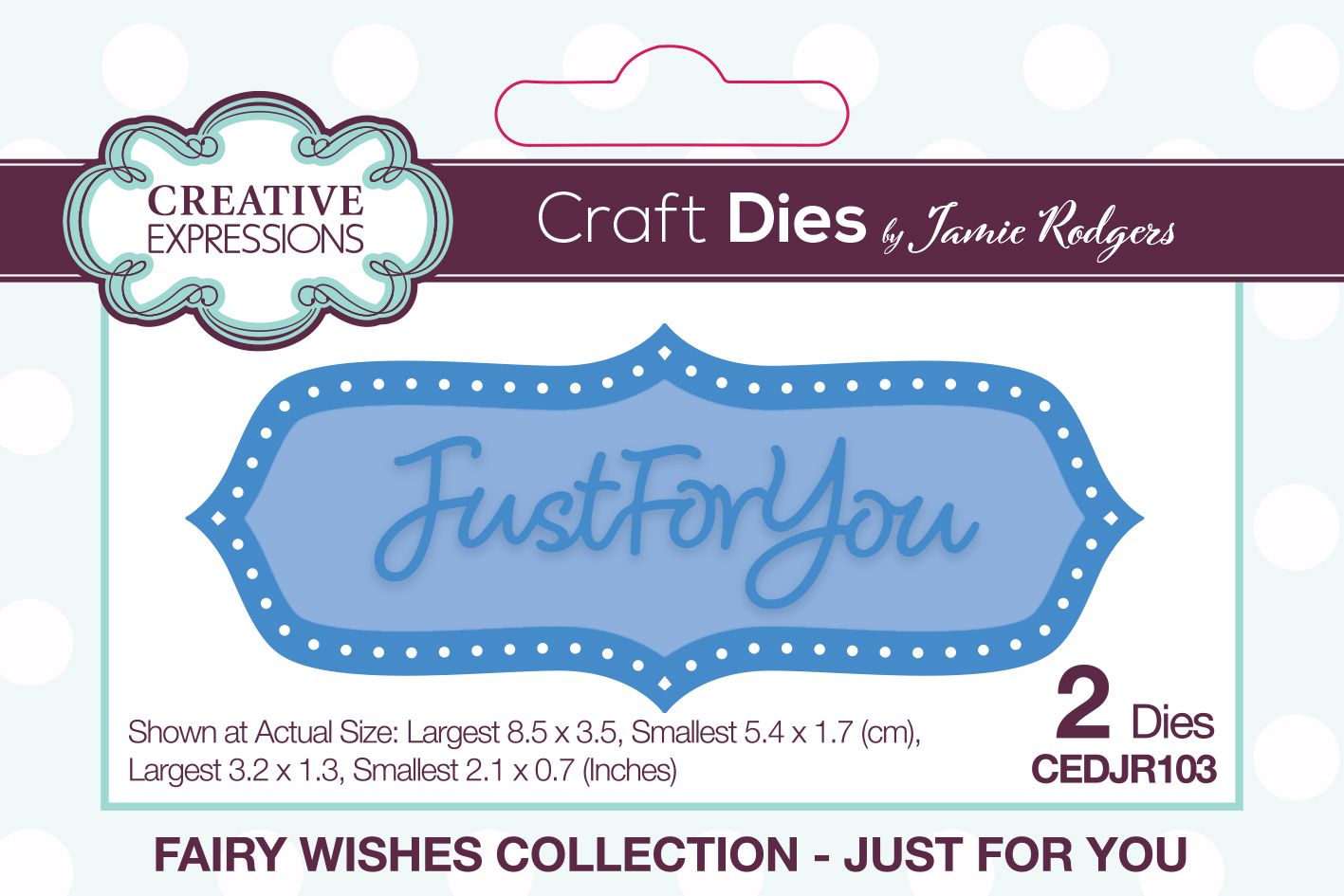 Creative Expressions • Fairy Wishes Craft Die Just for You