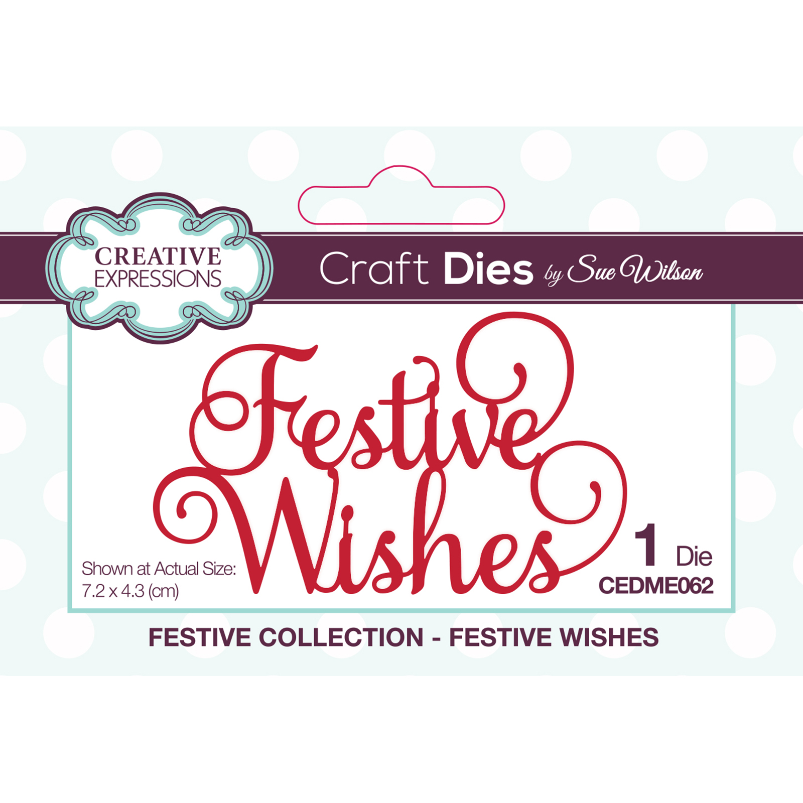 Creative Expressions • Sue Wilson Festive wishes