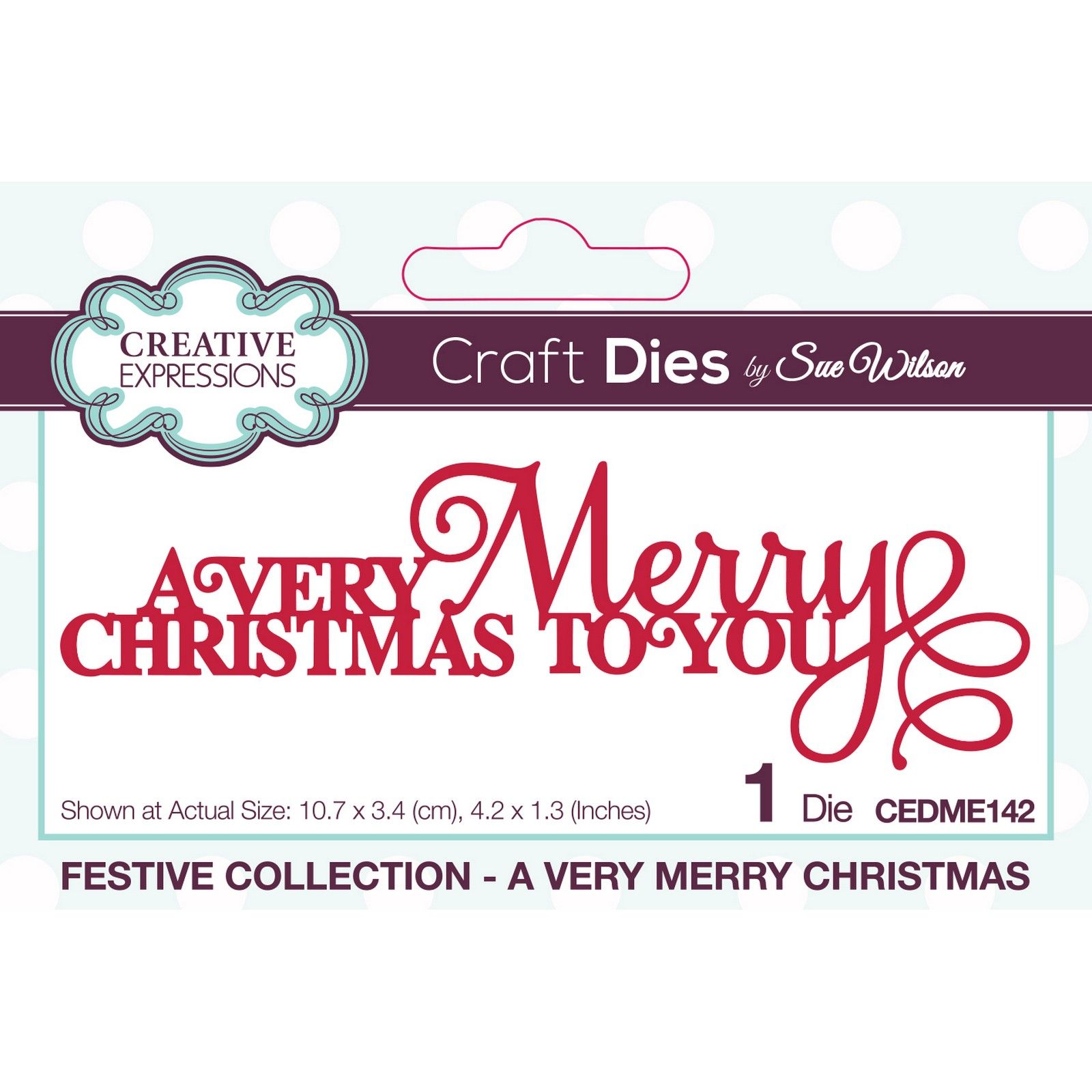 Creative Expressions • Cutting Dies a Very Merry Christmas