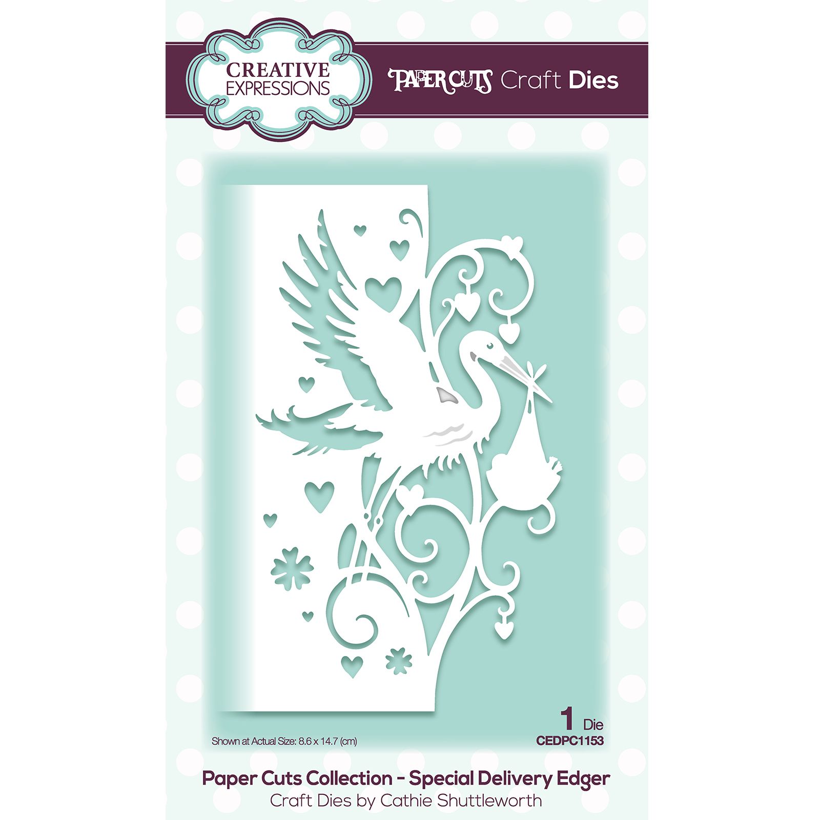 Paper Cuts • Craft die edger Special delivery