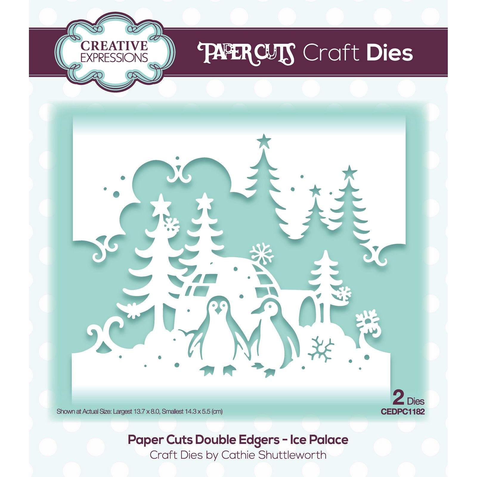 Paper cuts • Craft die double edger Ice palace