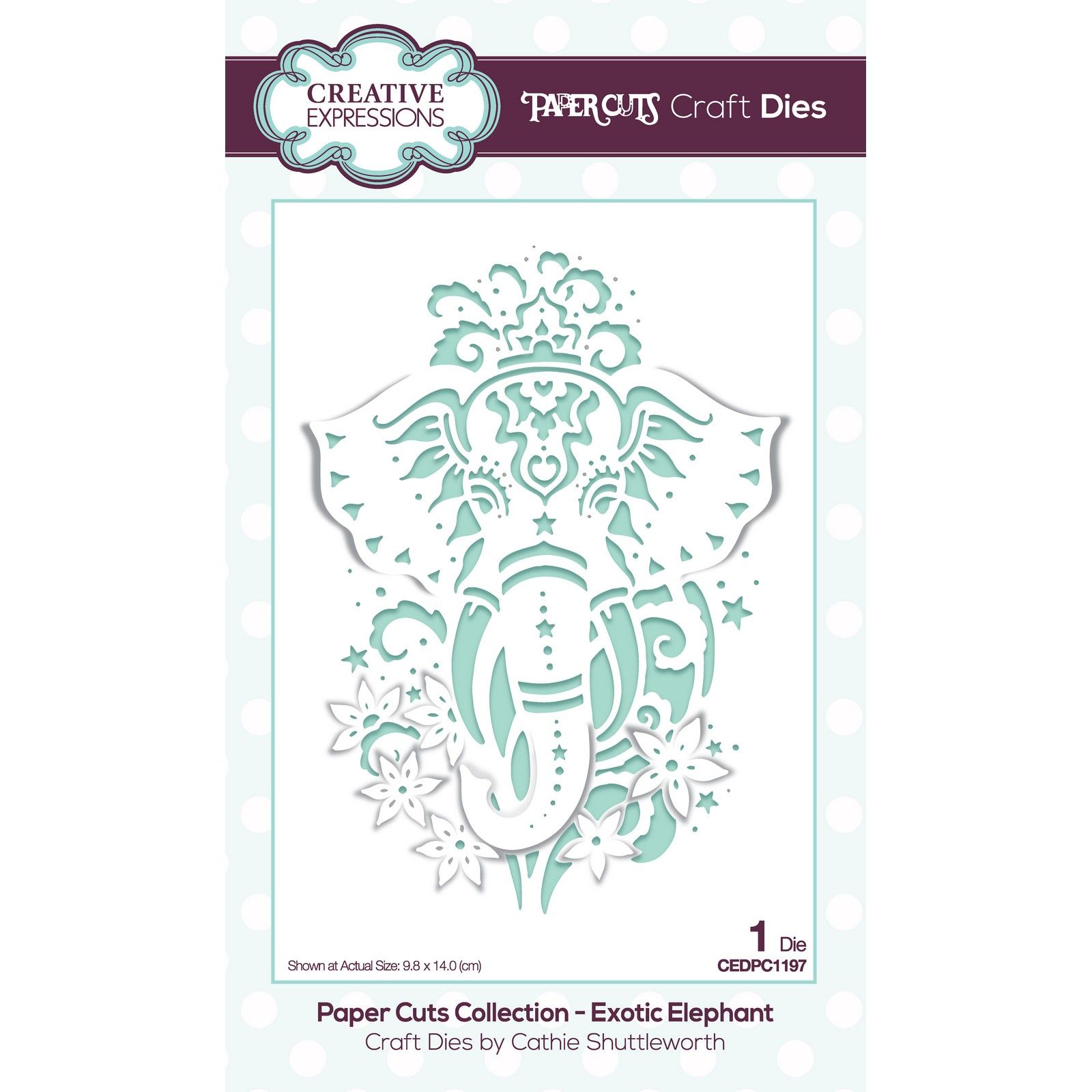 Paper Cuts • Craft Die Exotic Elephant