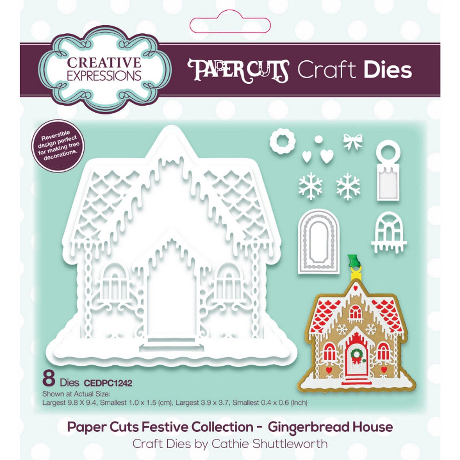 Paper Cuts • Festive Craft Die Gingerbread House