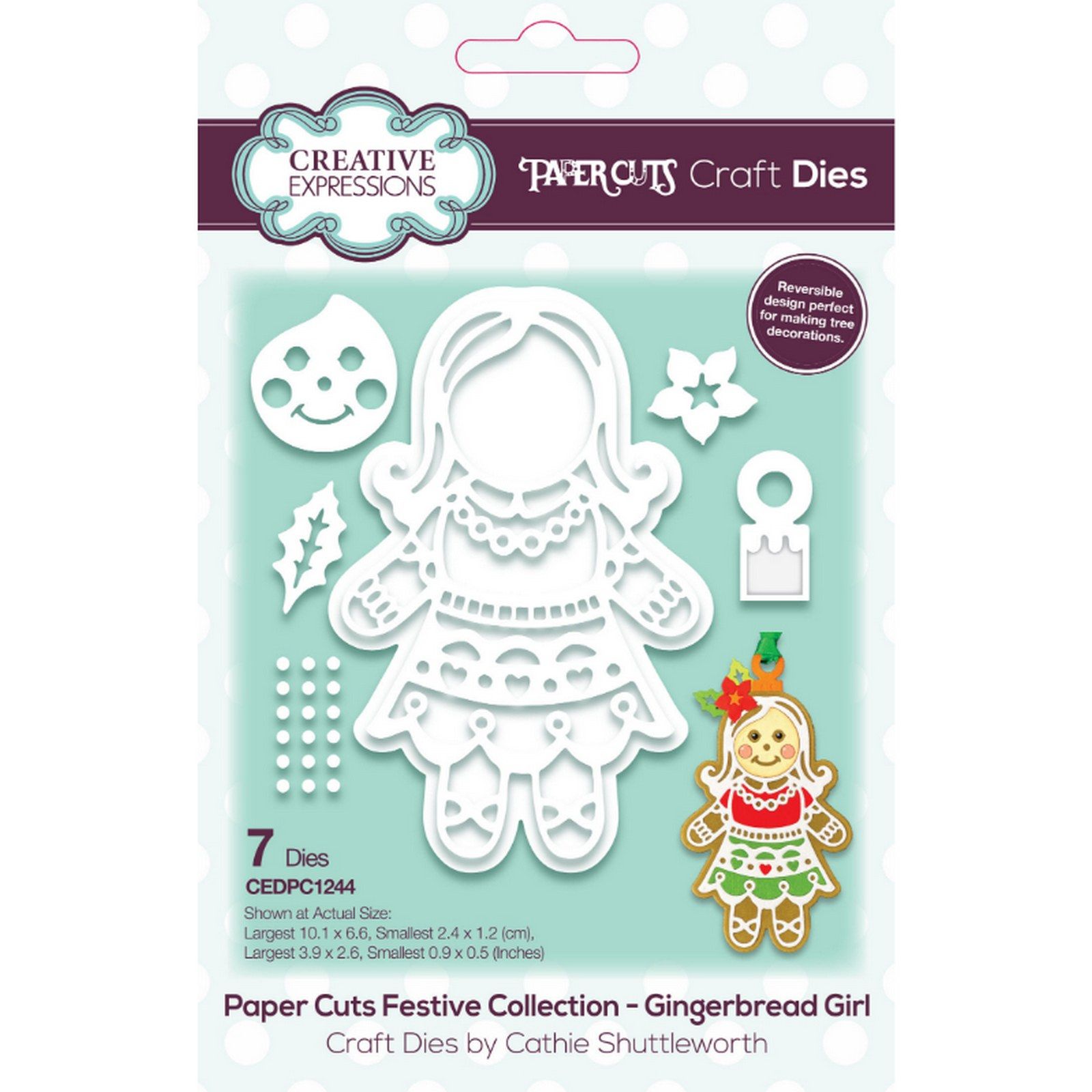 Paper Cuts • Festive Craft Die Gingerbread Girl