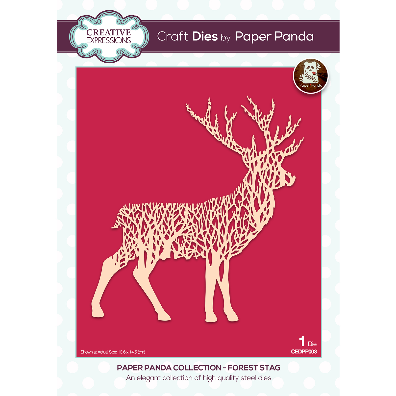 Creative Expressions • Paper Panda dies Forest stag