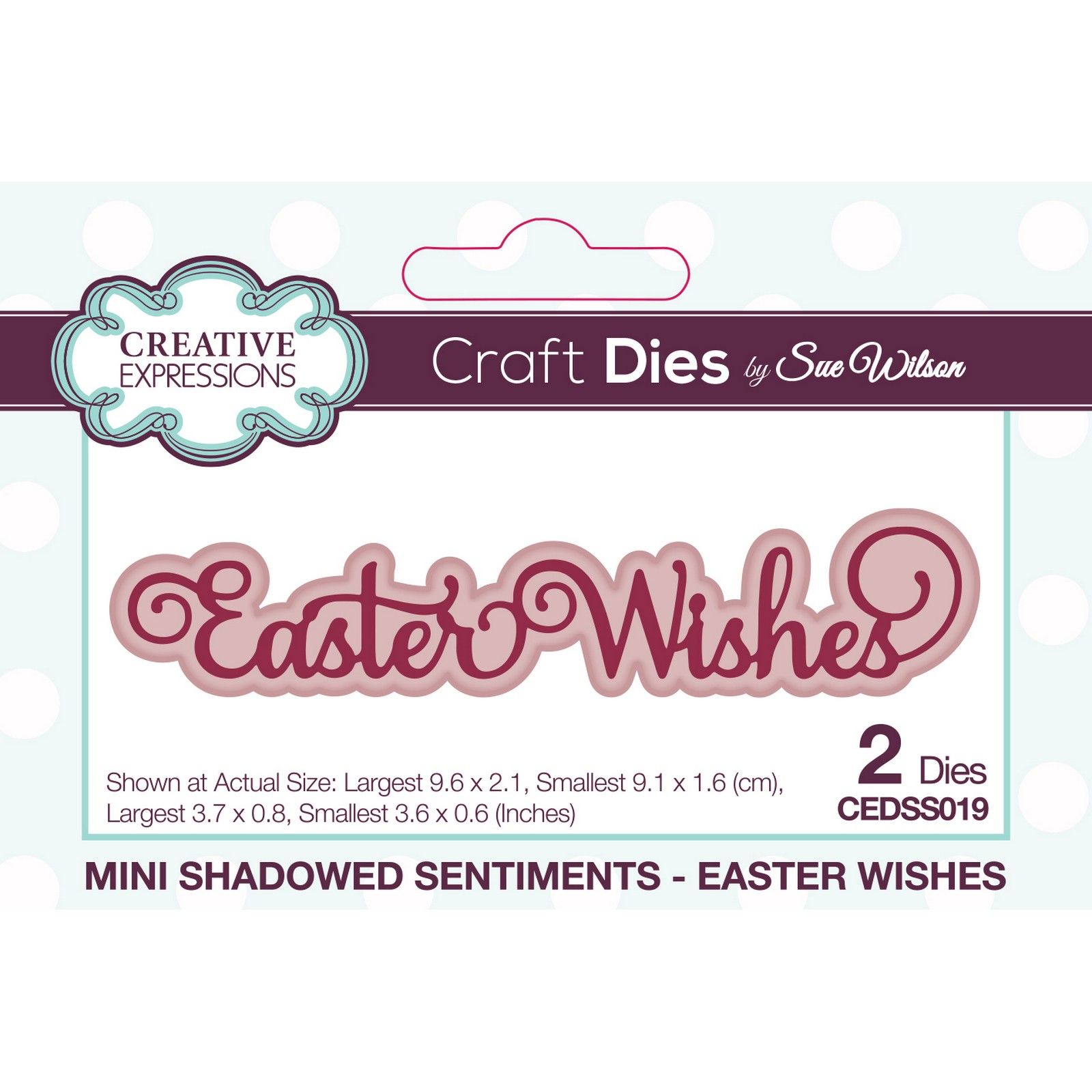 Creative Expressions • Craft Die Easter Wishes