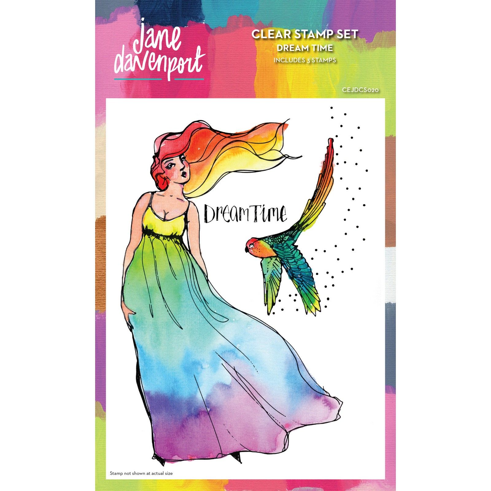 Creative Expressions • Clear Stamps Dream Time 