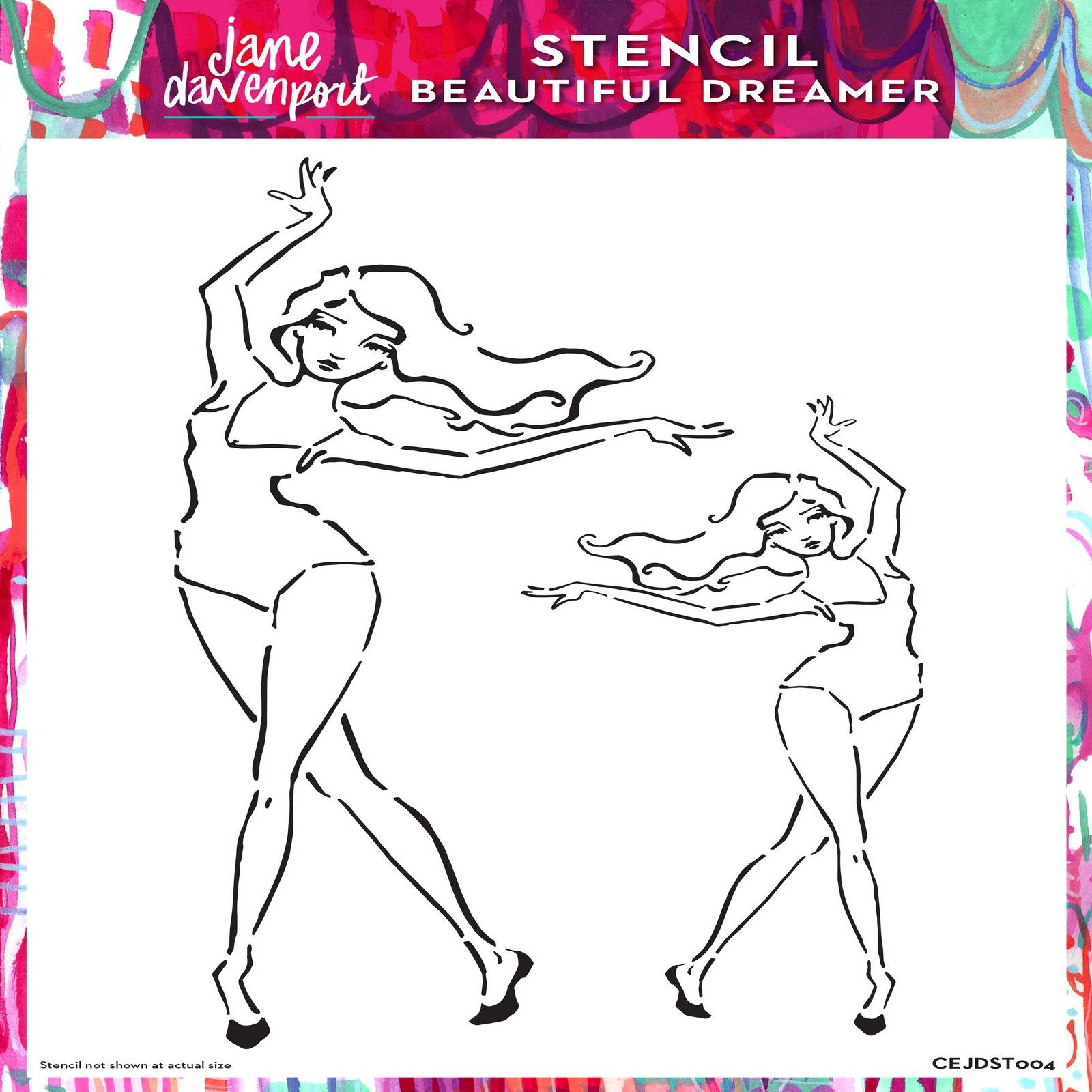 Creative Expressions • Stencil Beautiful Dreamer