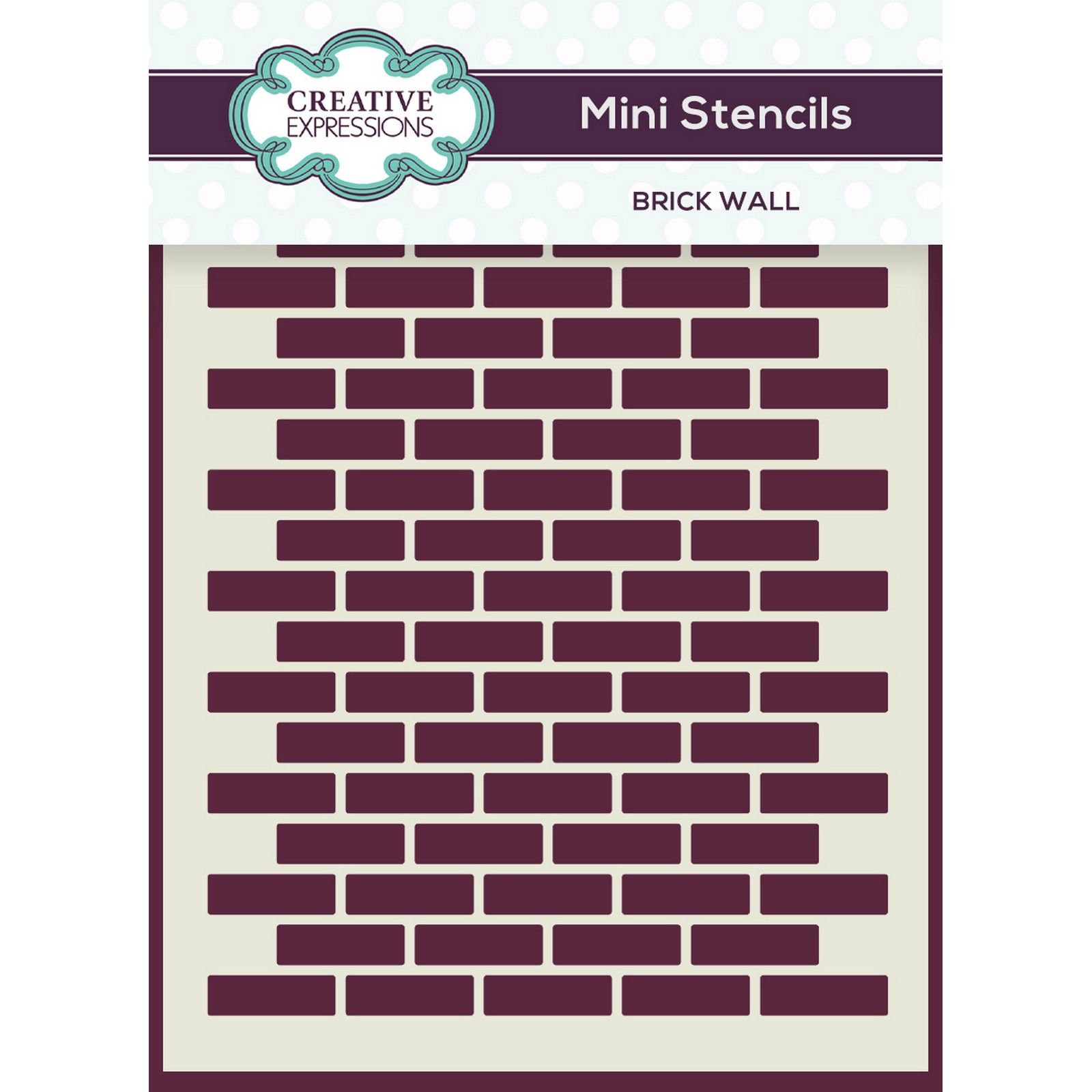 Brick Wall Stencil