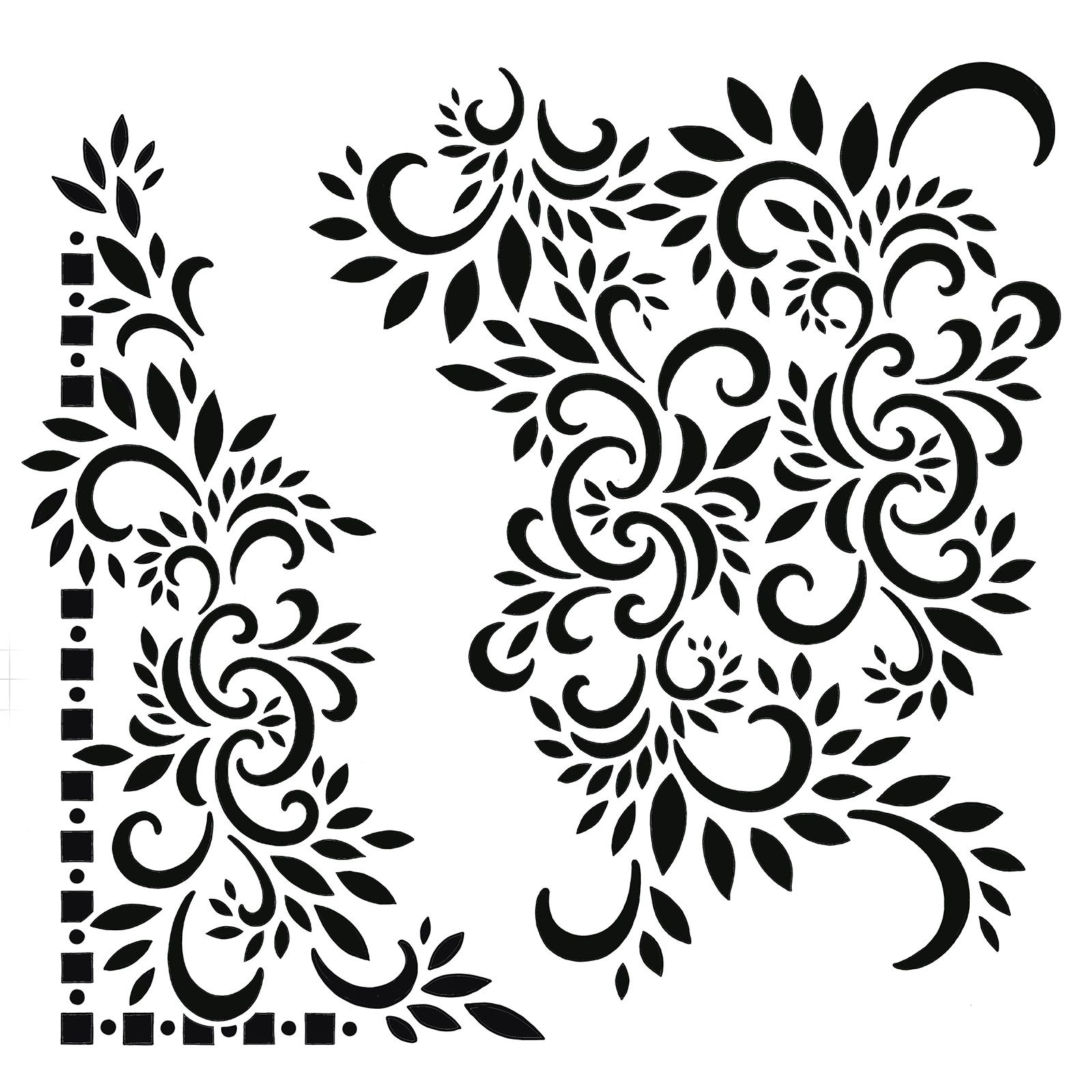 Creative Expressions • Stencil Henna Petals