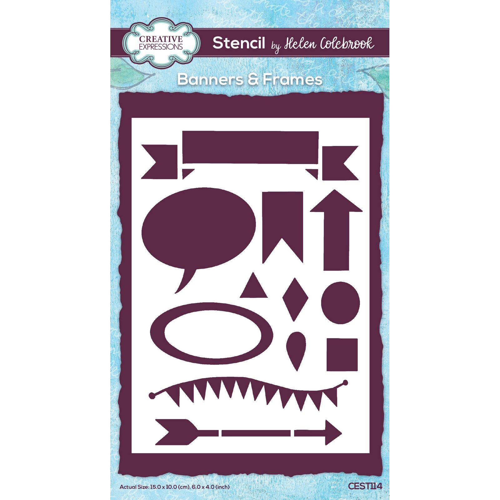 Creative Expressions • Stencil Banners & Frames