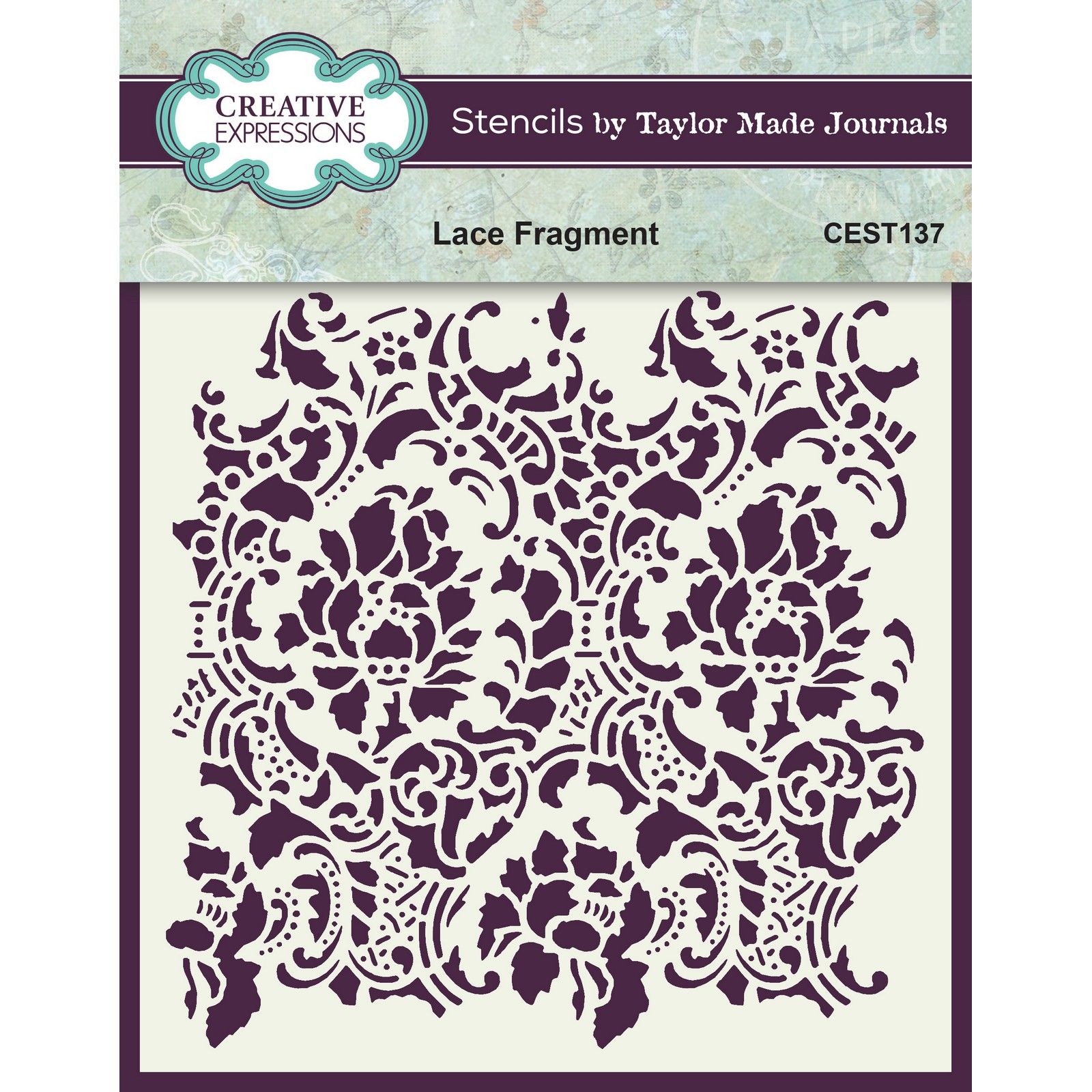 Creative Expressions • Stencil Lace Fragment