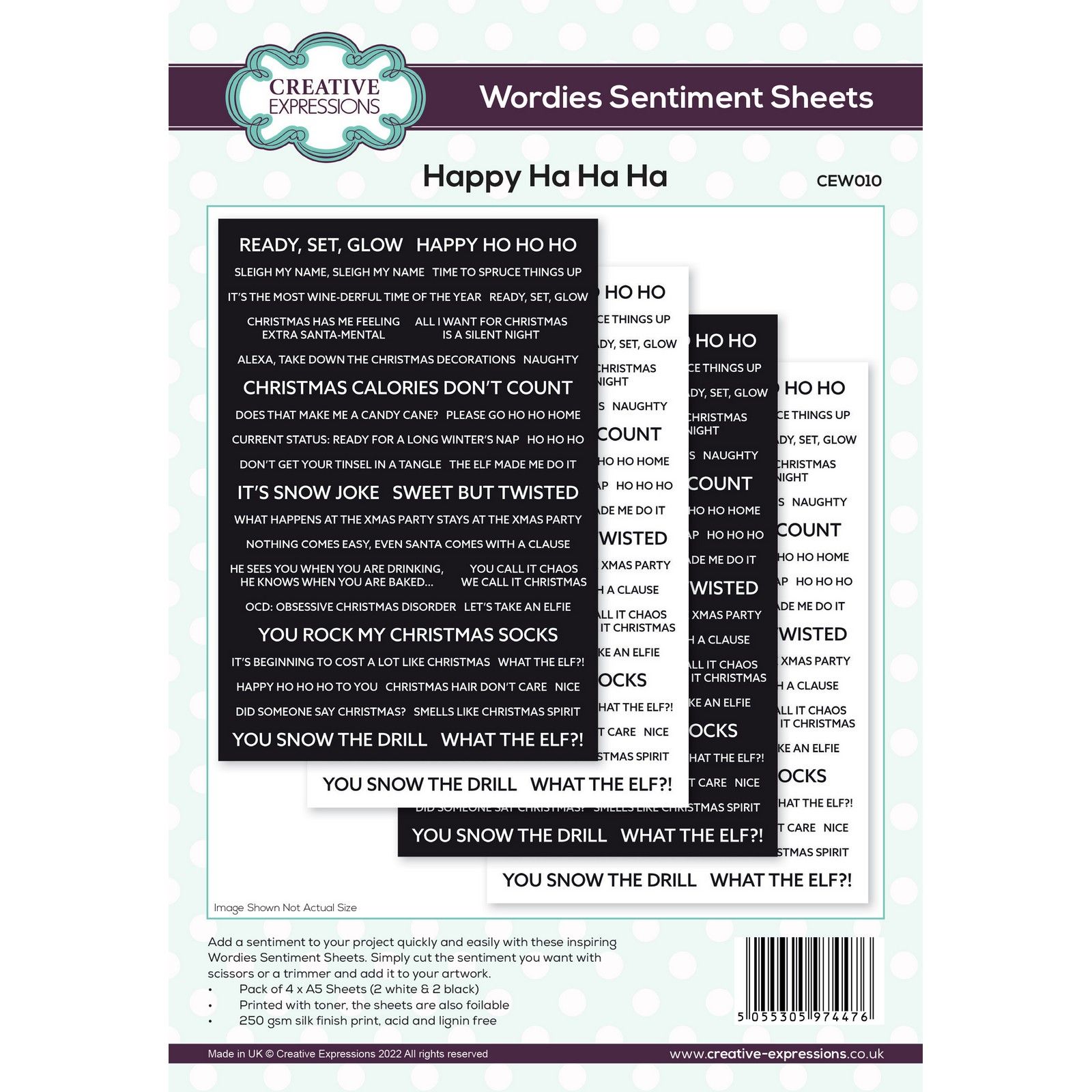 Creative Expressions • Wordies Sentiment Sheets