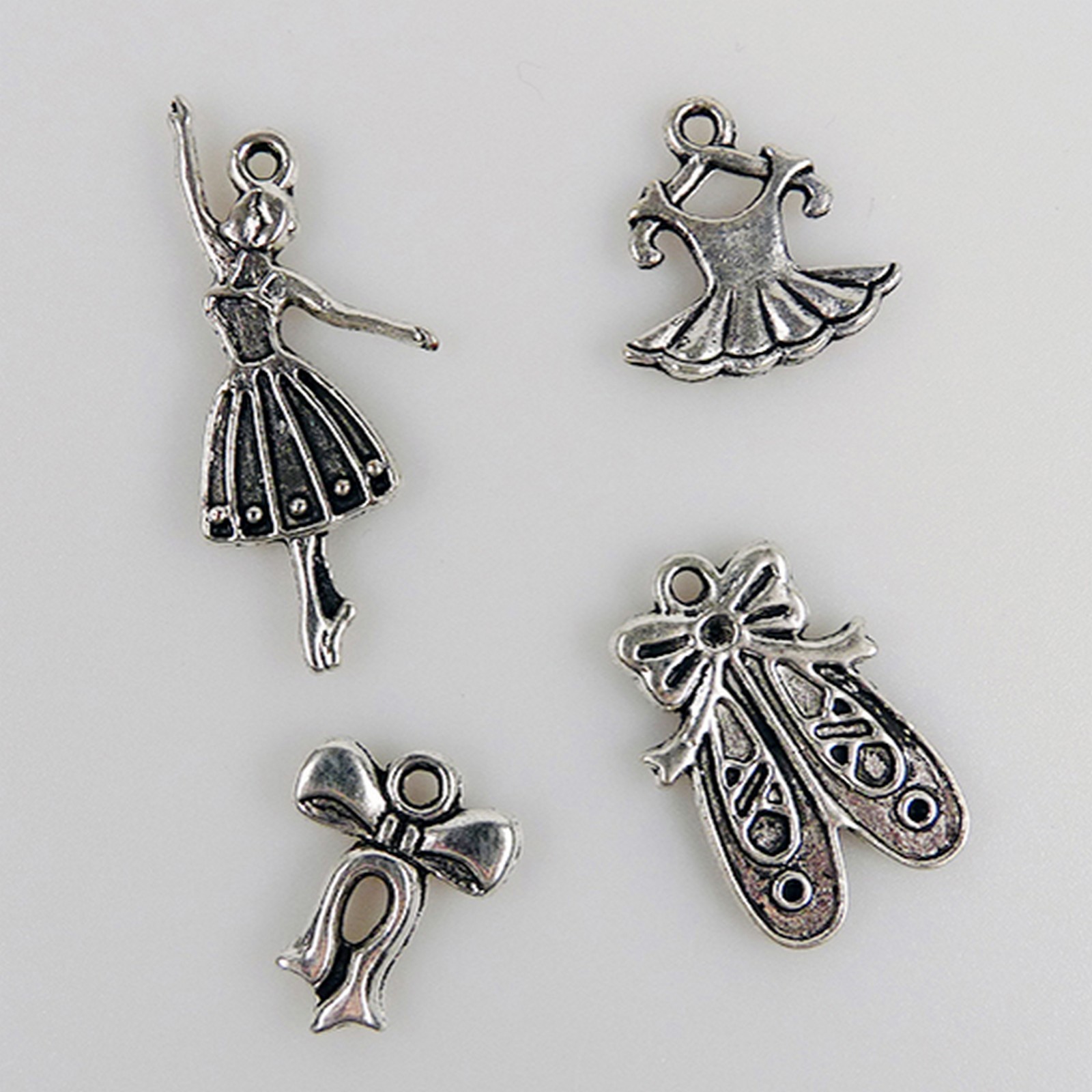 Nellie's Choice • Metal Charms 8pcs Girls' Designs