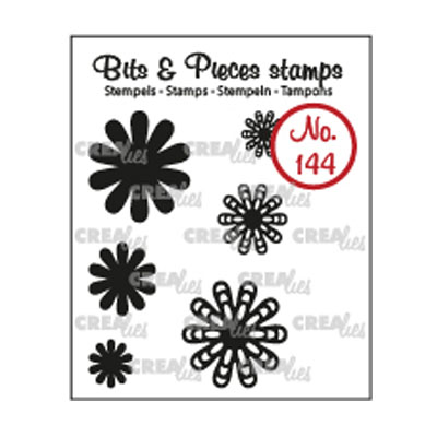 Crealies • Bits & Pieces stamp No.144 Mini flowers