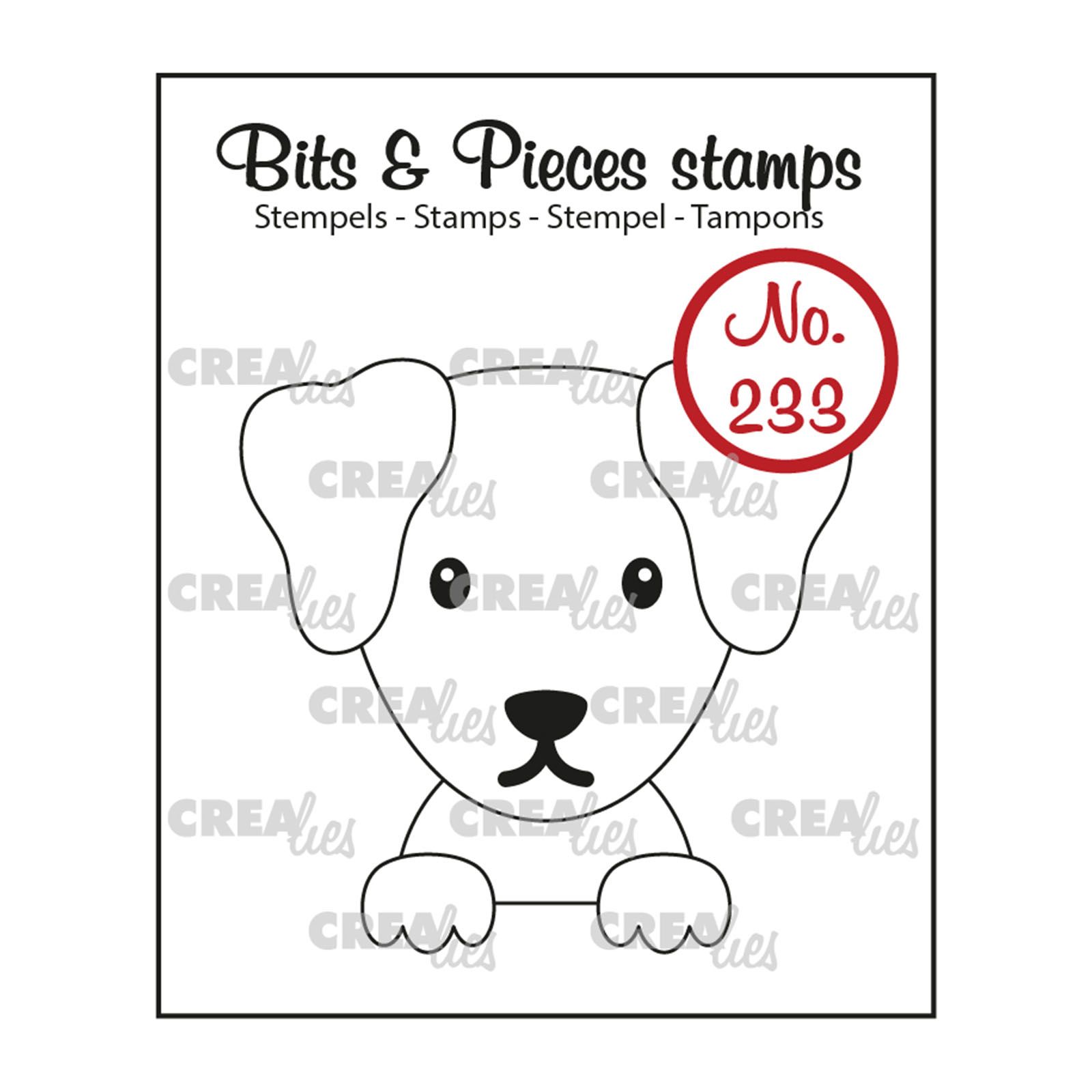 Crealies • Bits & Pieces stempel Hond