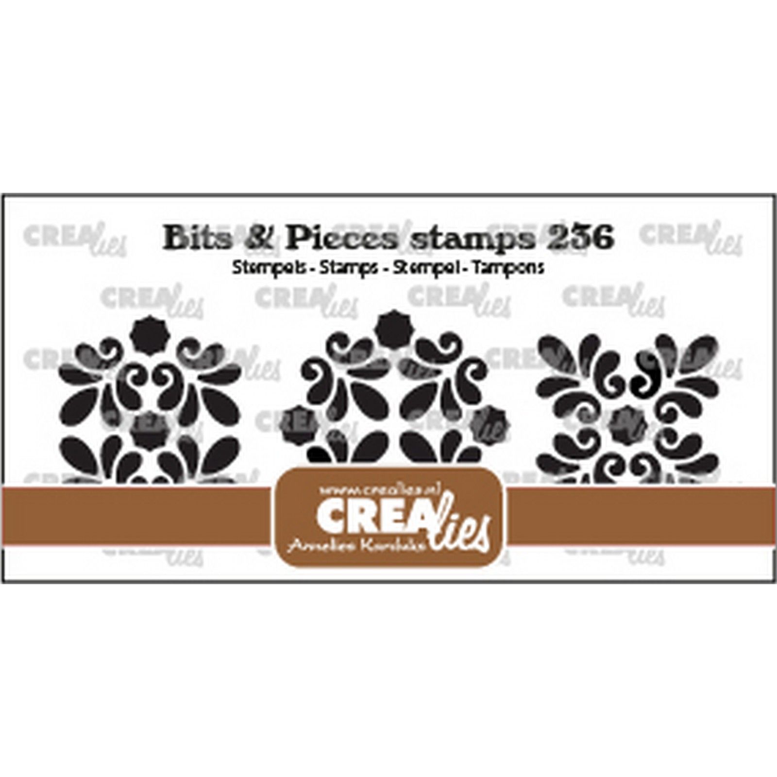 Crealies • Bits & Pieces stempel Amber