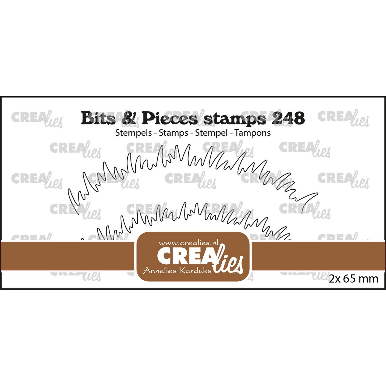 Crealies • Bits & Pieces Stempel Grass Hill