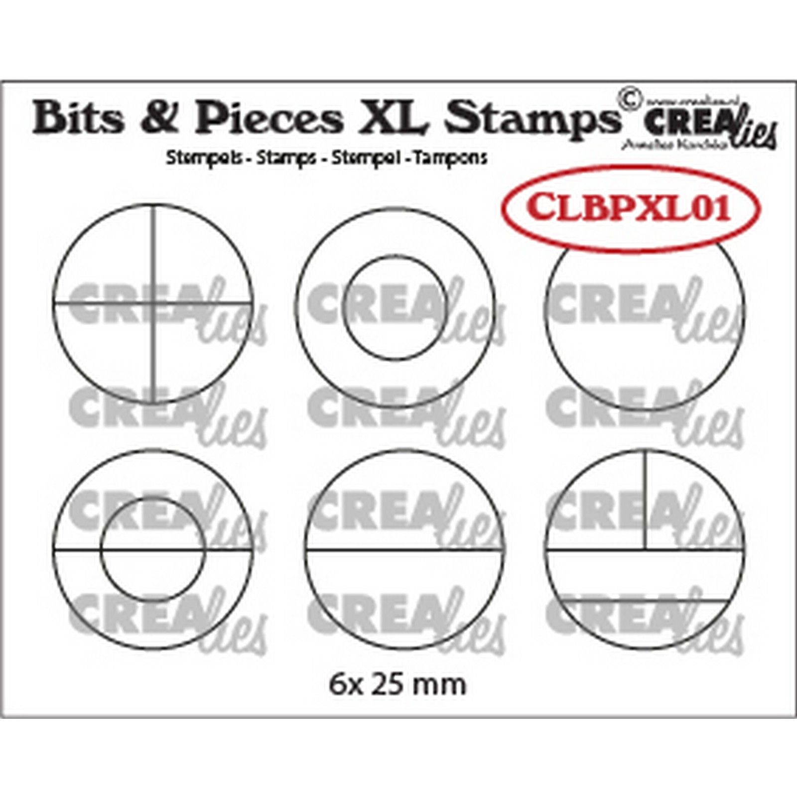 Crealies • Bits & Pieces XL stempels Cirkels