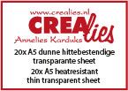 Crealies • Thin transparant sheet
