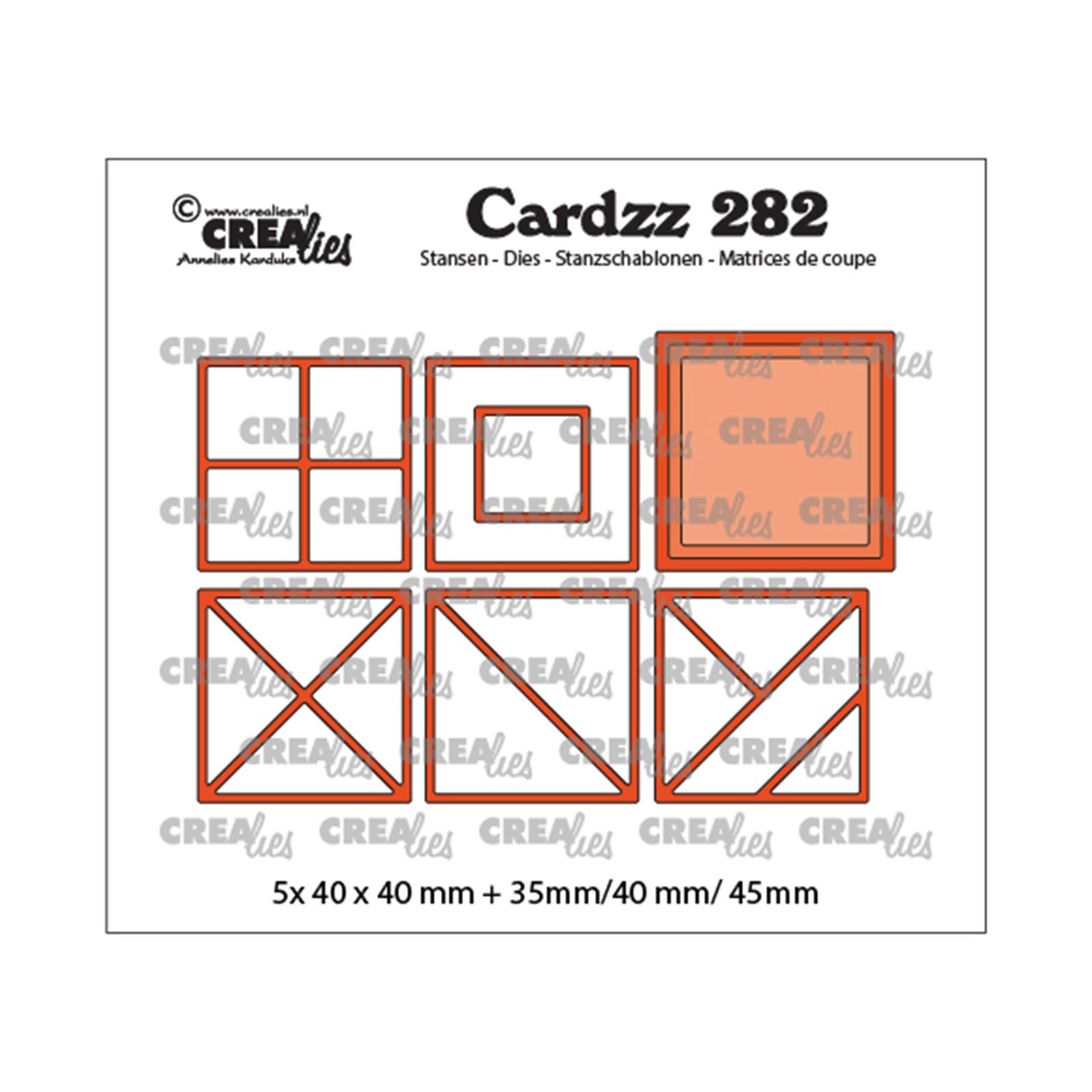 Crealies • Cardzz Elements squares