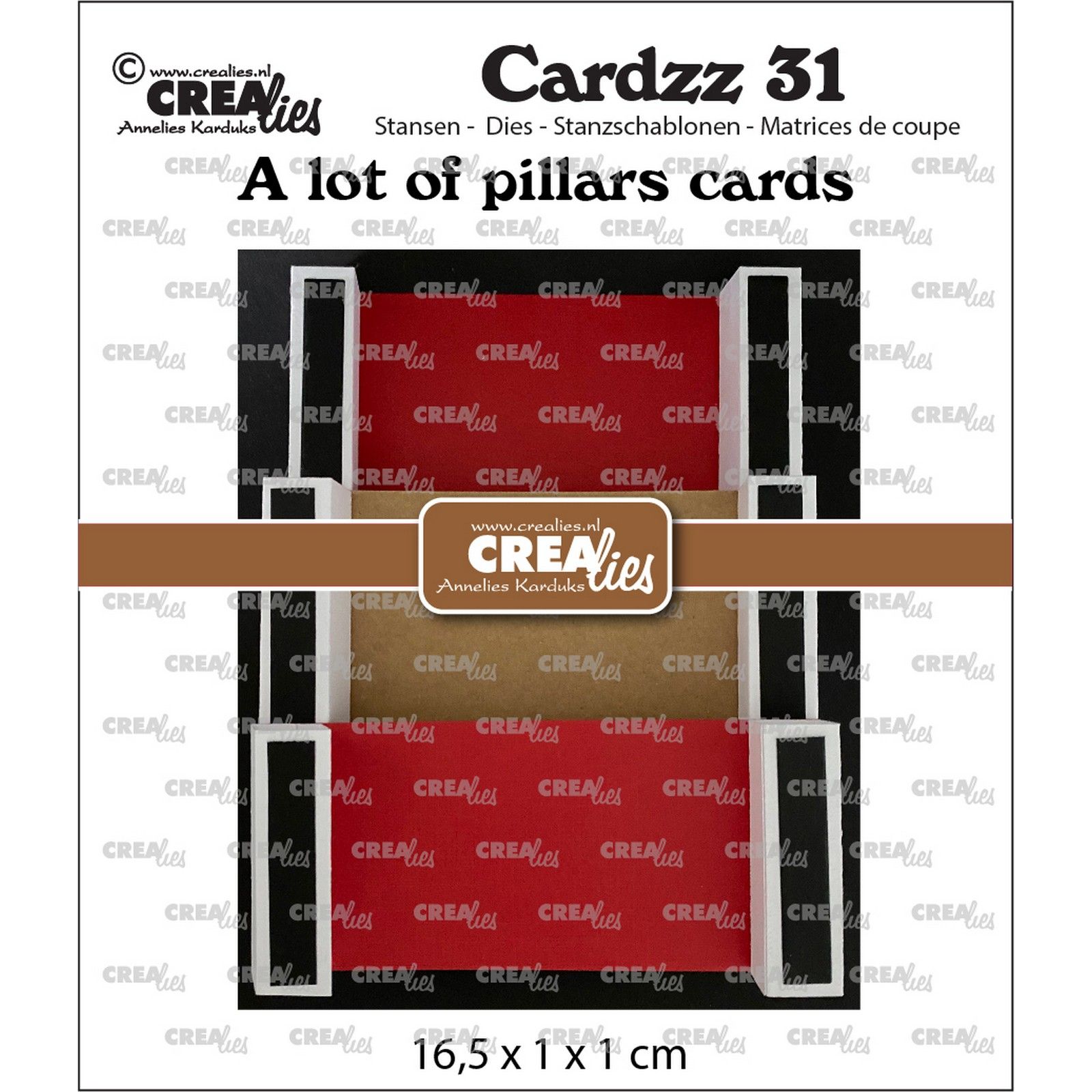 Crealies • Cardzz A Lot Of Pillar Cards