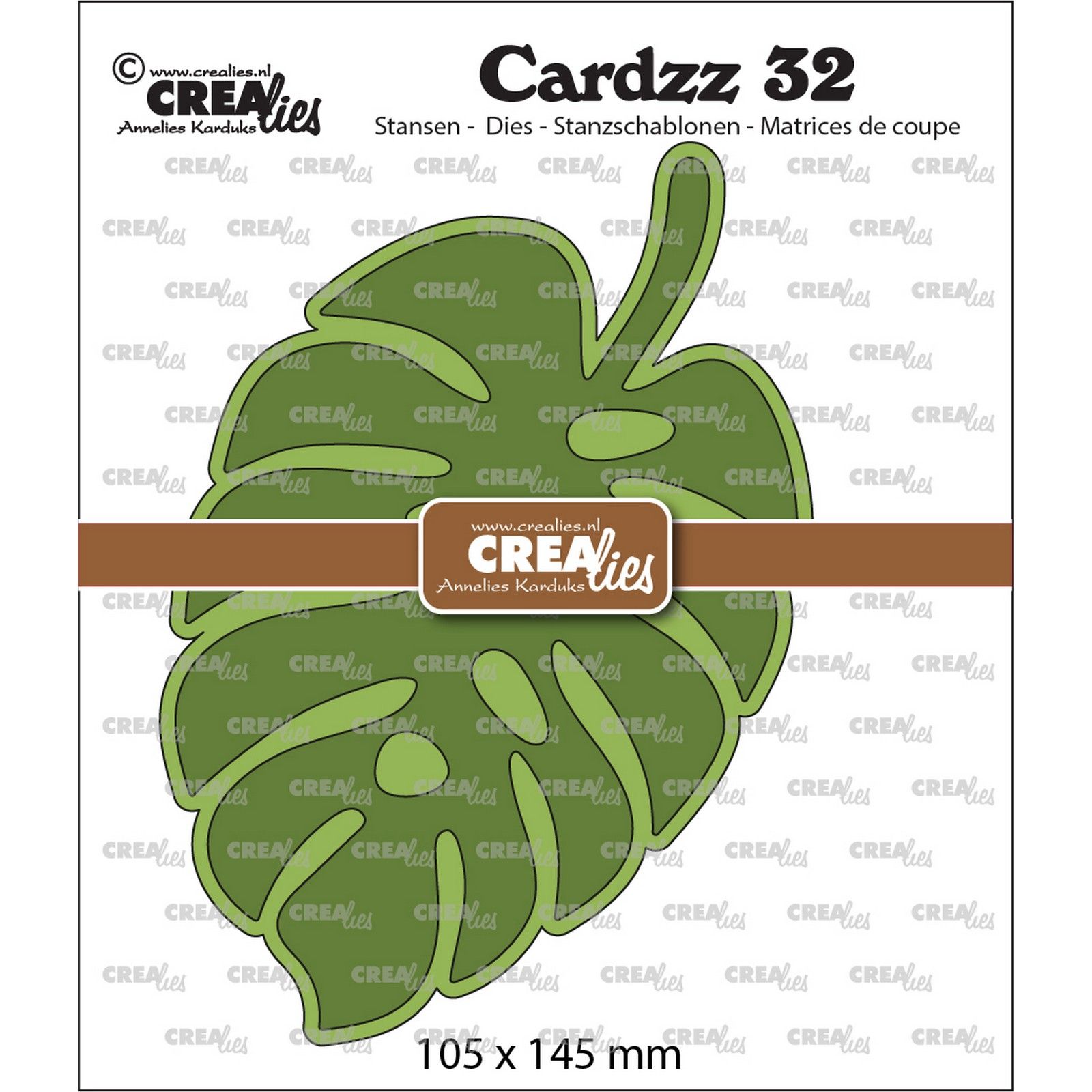 Crealies • Cardzz Stanzschablone Botanical Leaf