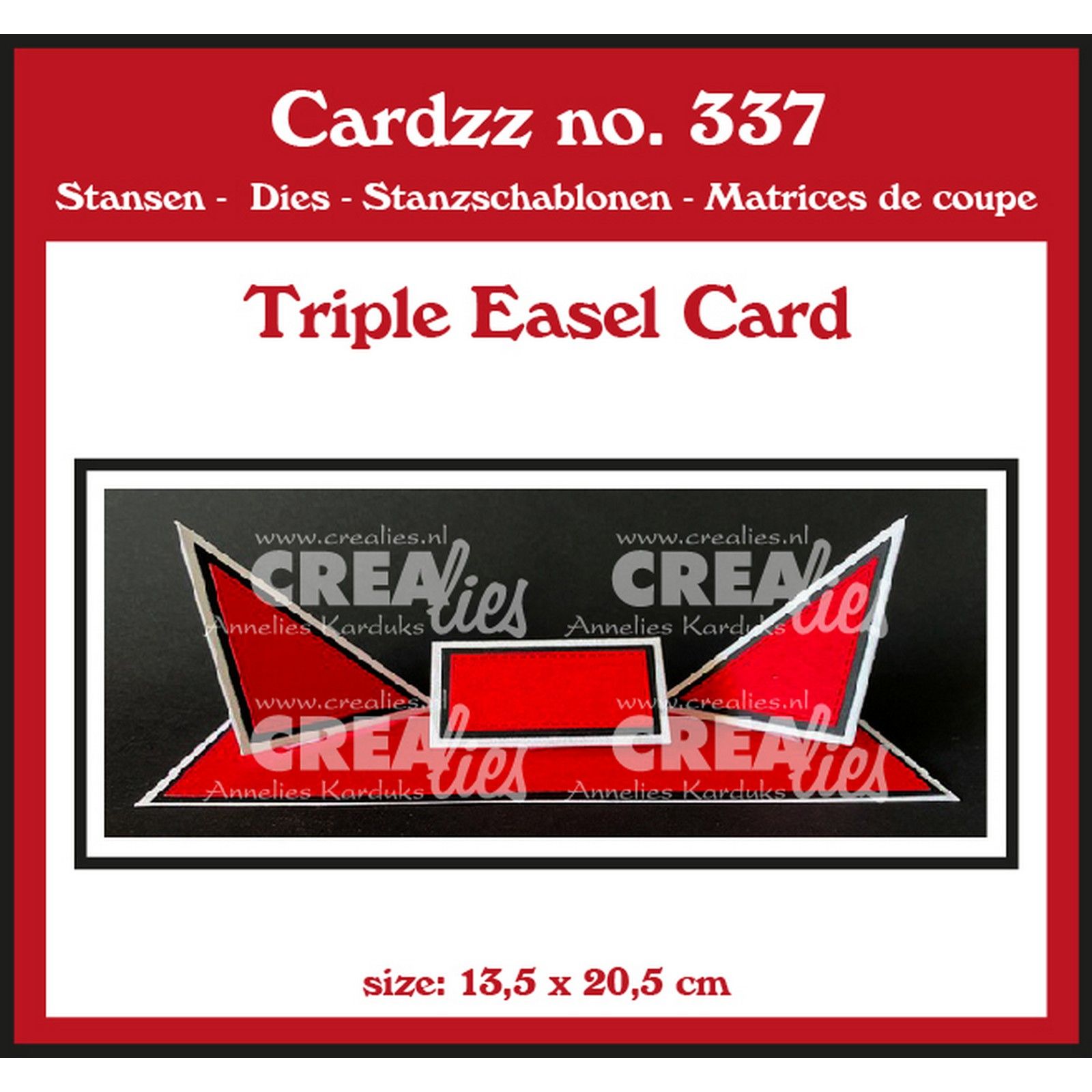 Crealies • Cardzz Triple Easel