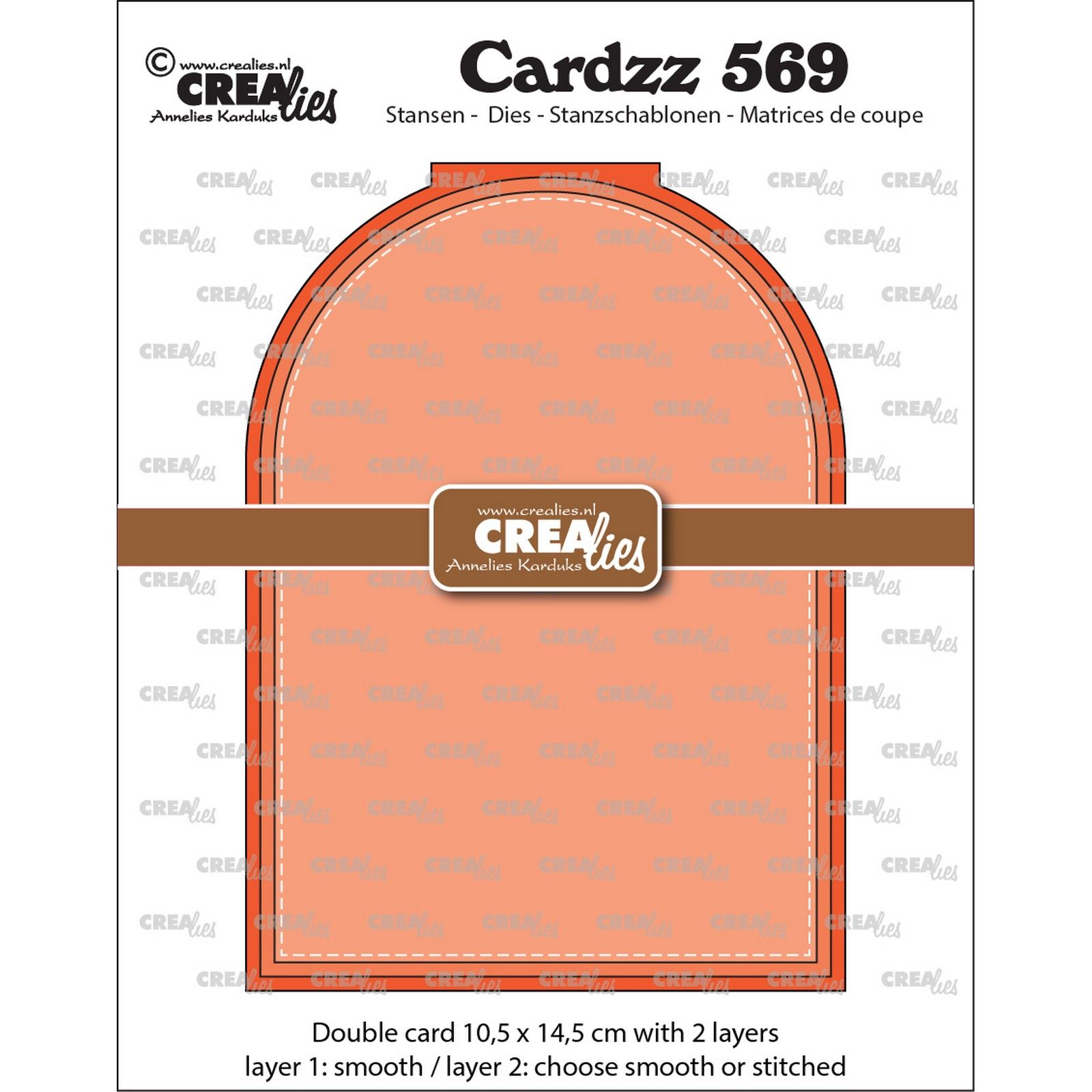 Crealies • Cardzz Double Card Arch