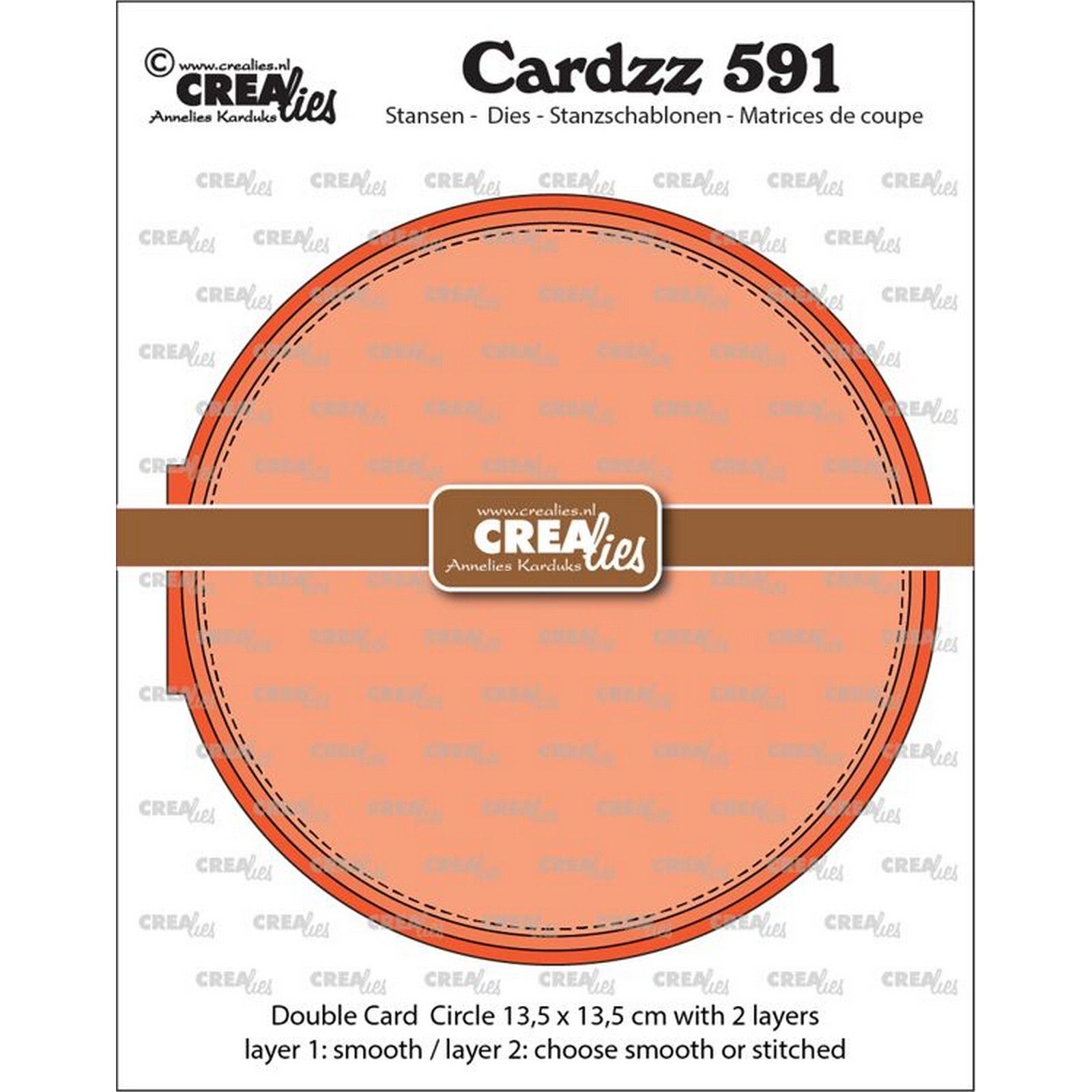 Crealies • Cardzz Double Card Circle
