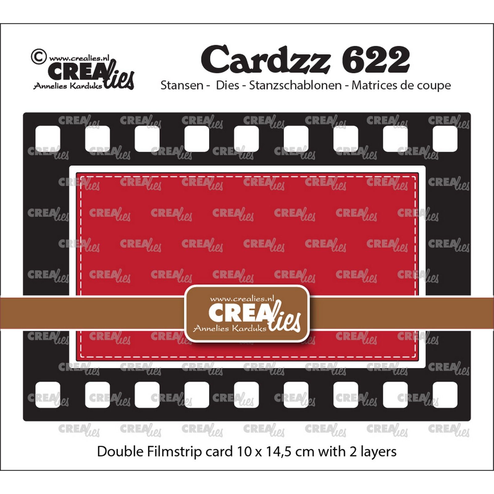 Crealies • Cardzz Double Card Filmstrip