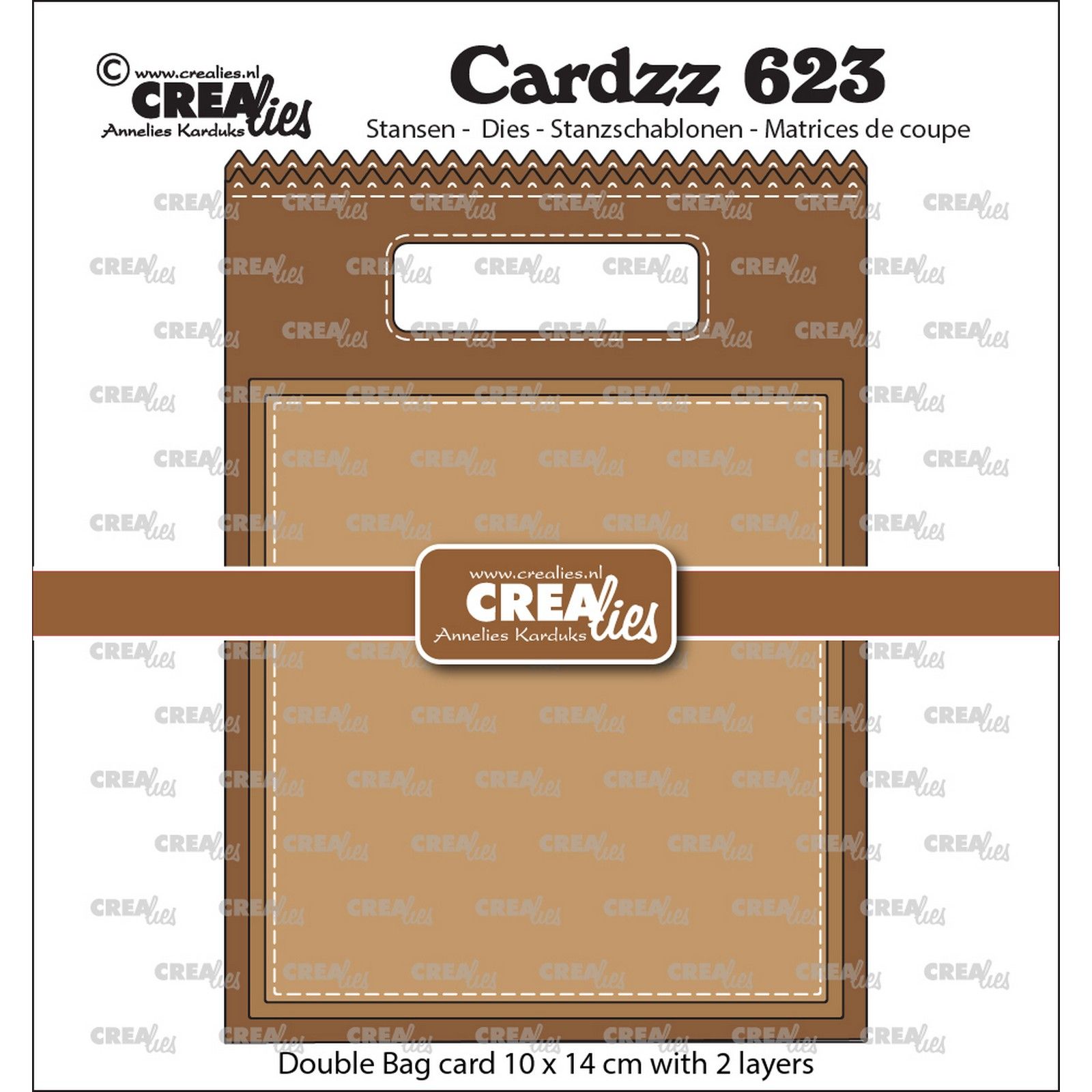 Crealies • Cardzz Double Card Bag