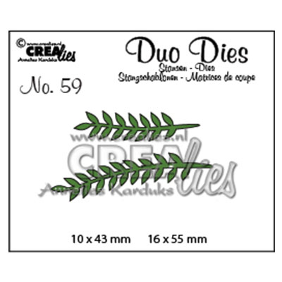 Crealies • Duo dies Leaves 13 