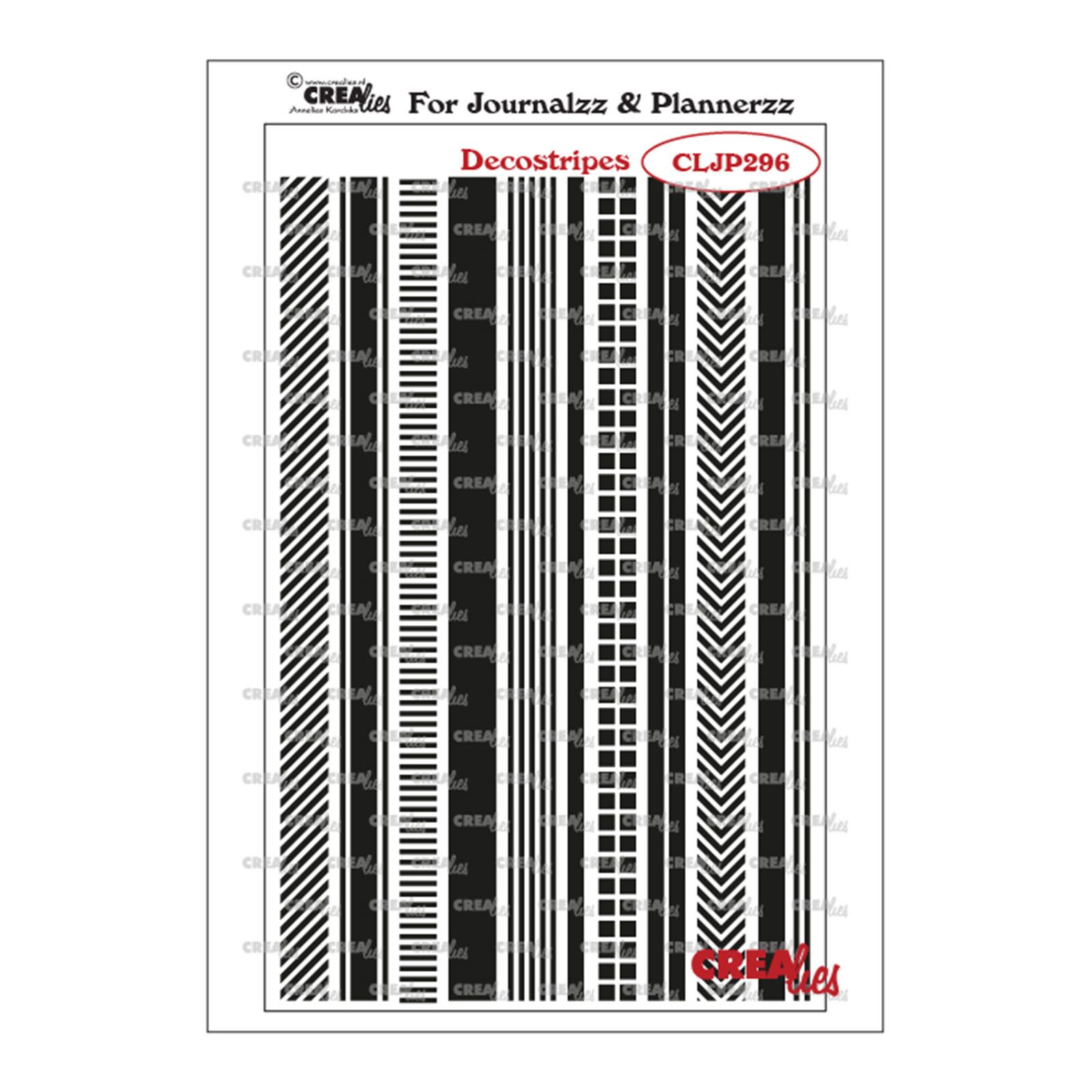 Crealies • Journalzz & Plannerzz stamp decostrips