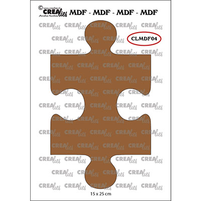 Crealies • MDF Puzzle connectable