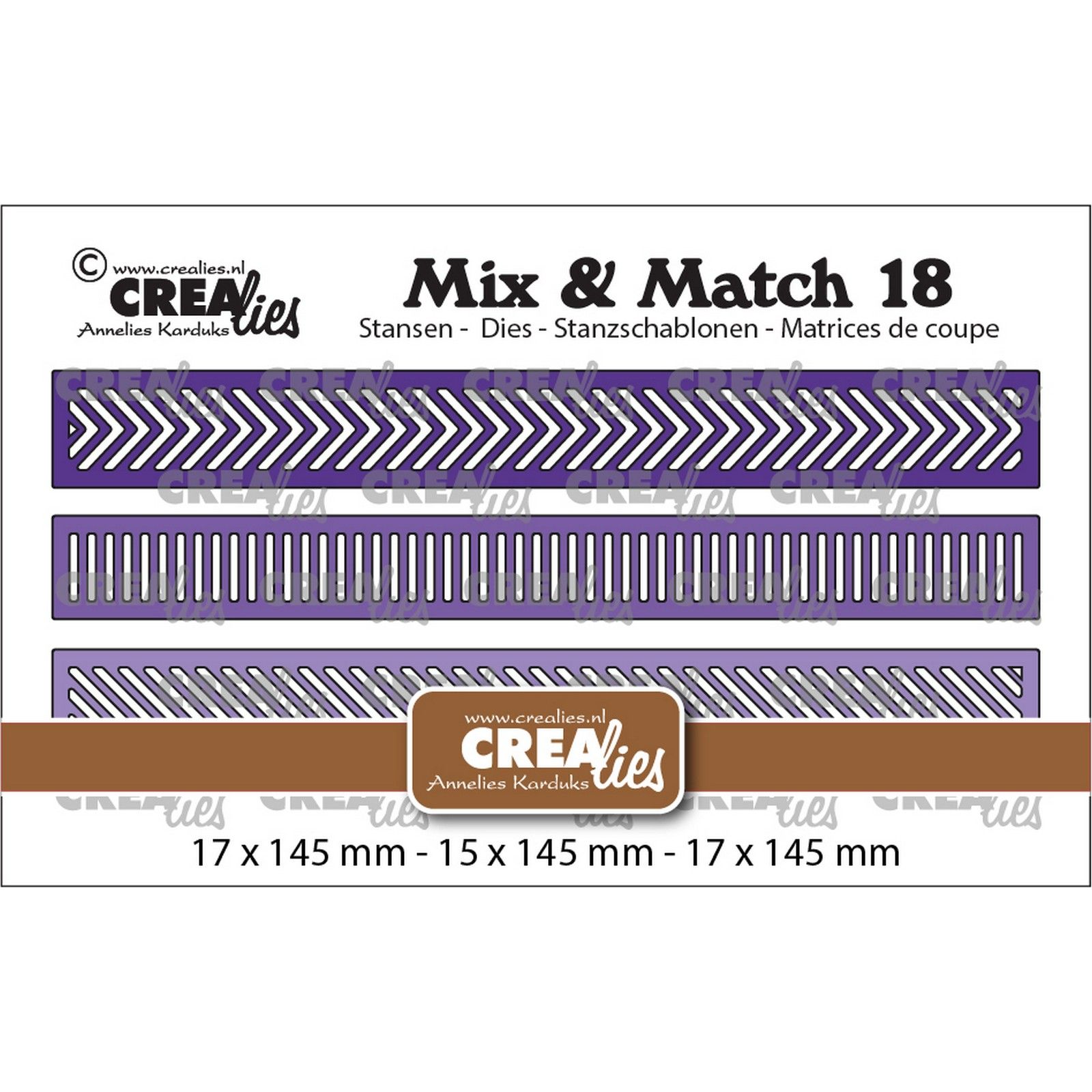 Crealies • Mix&Match Strips A