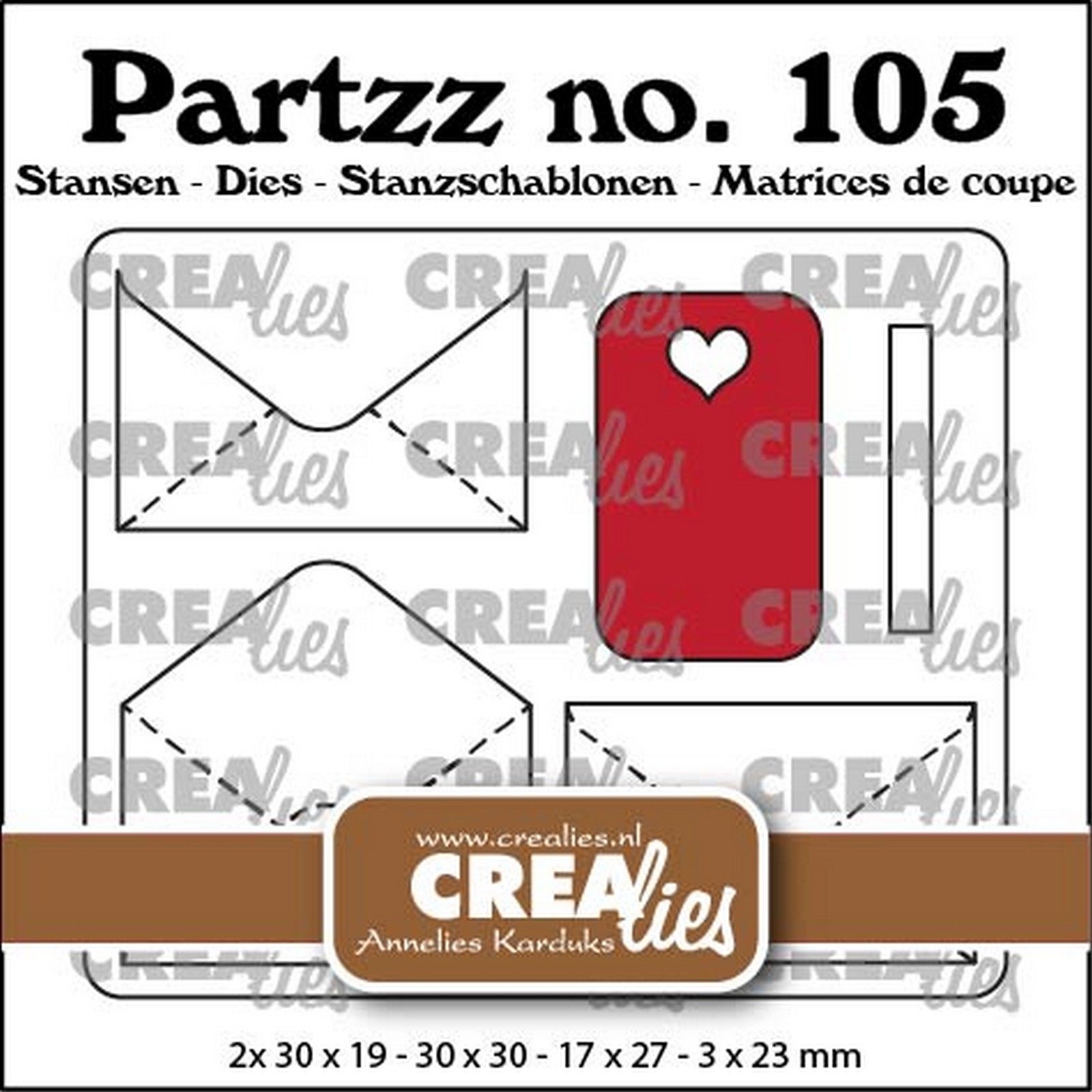 Crealies • Partzz Mail