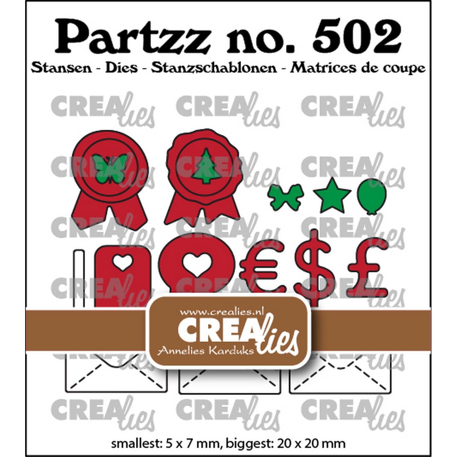 Crealies • Partzz Mini Post