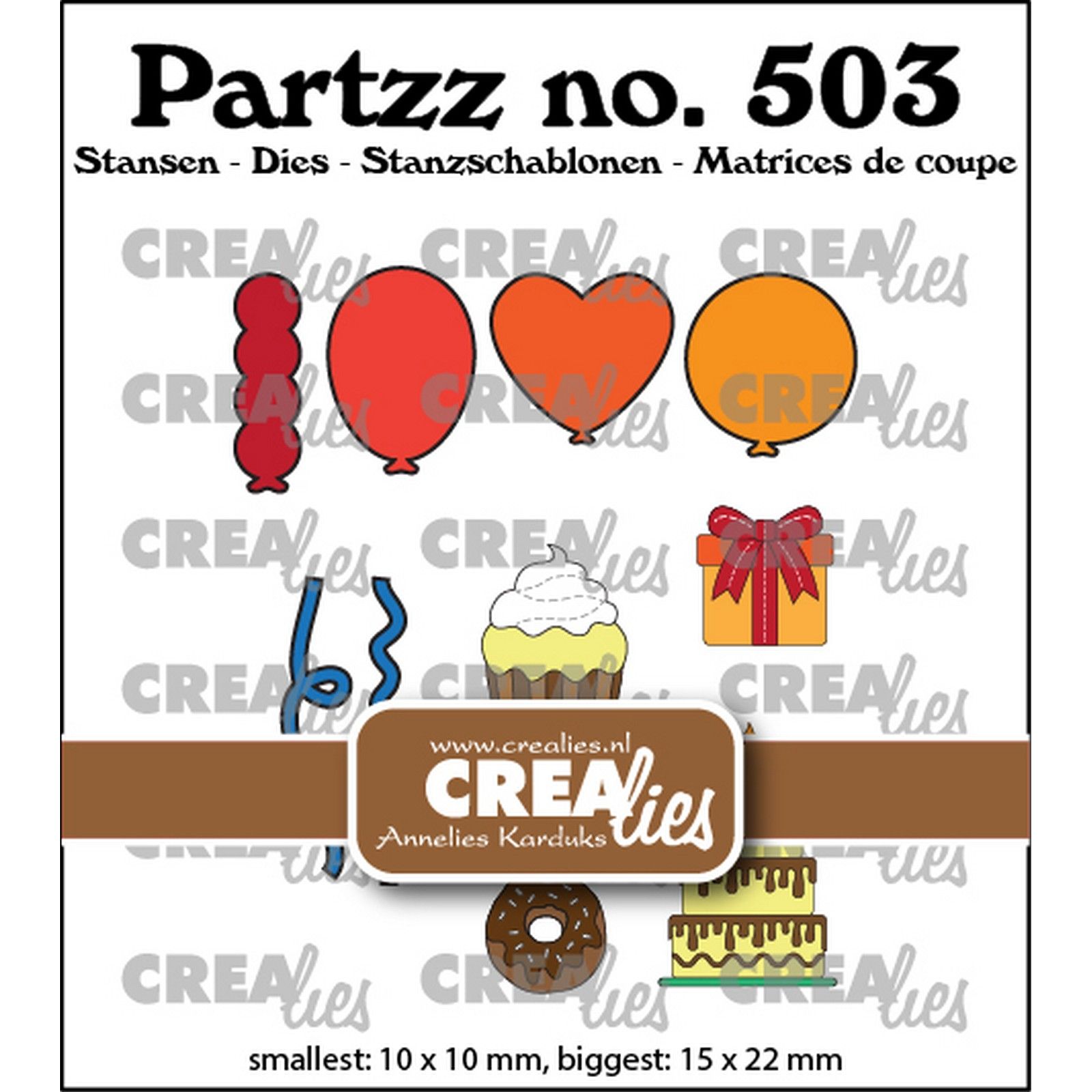 Crealies • Partzz Mini Birthday