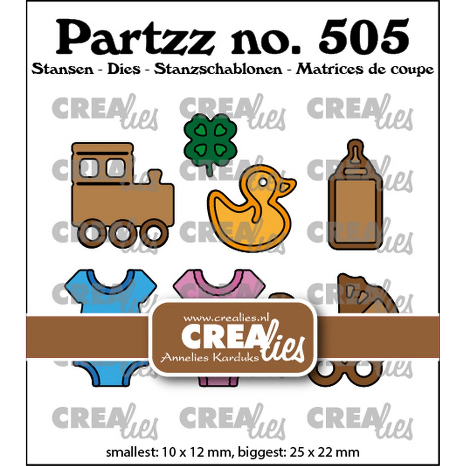 Crealies • Partzz Stans Mini Baby