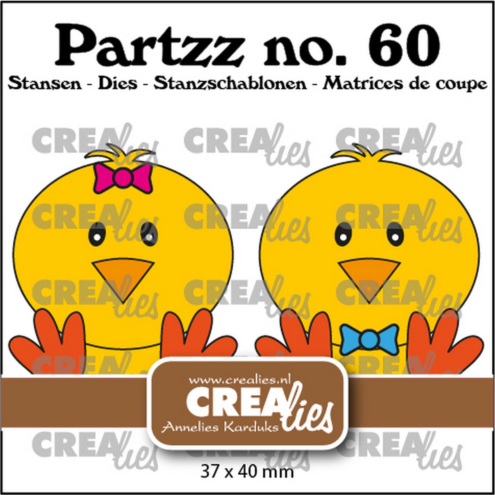 Crealies • Partzz Cutting Die Chick