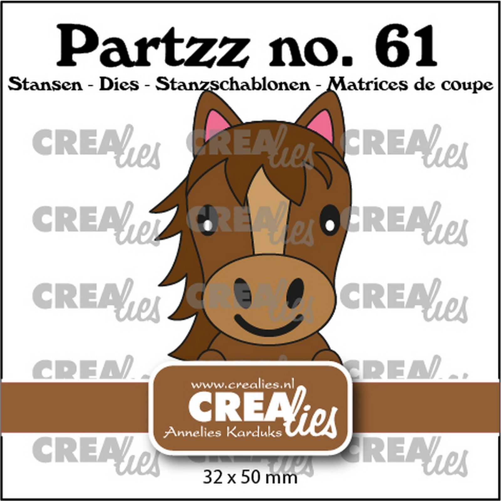 Crealies • Partzz Cutting Die Horse